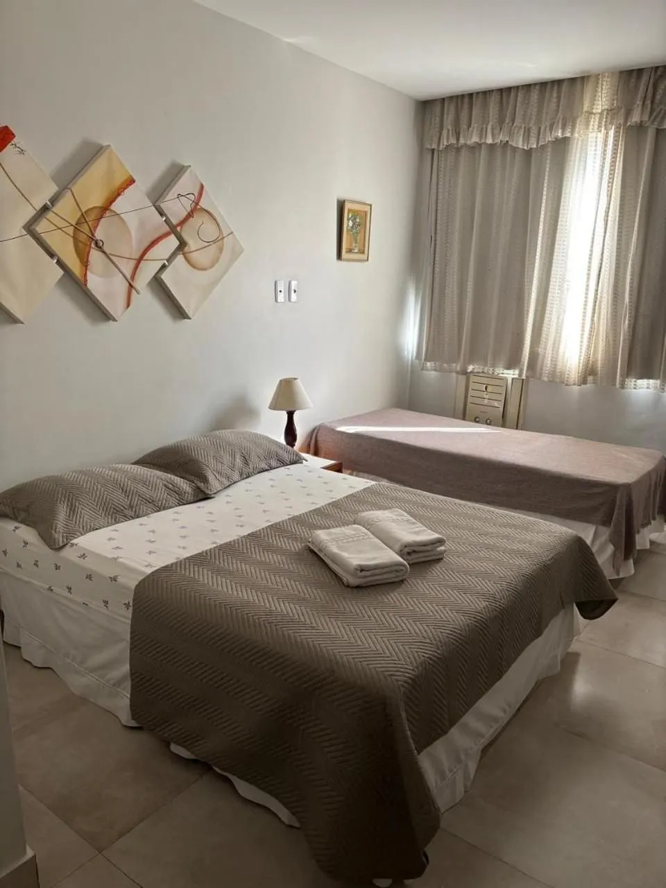 Bed in Flat Praia de Copacabana - Pé na Areia