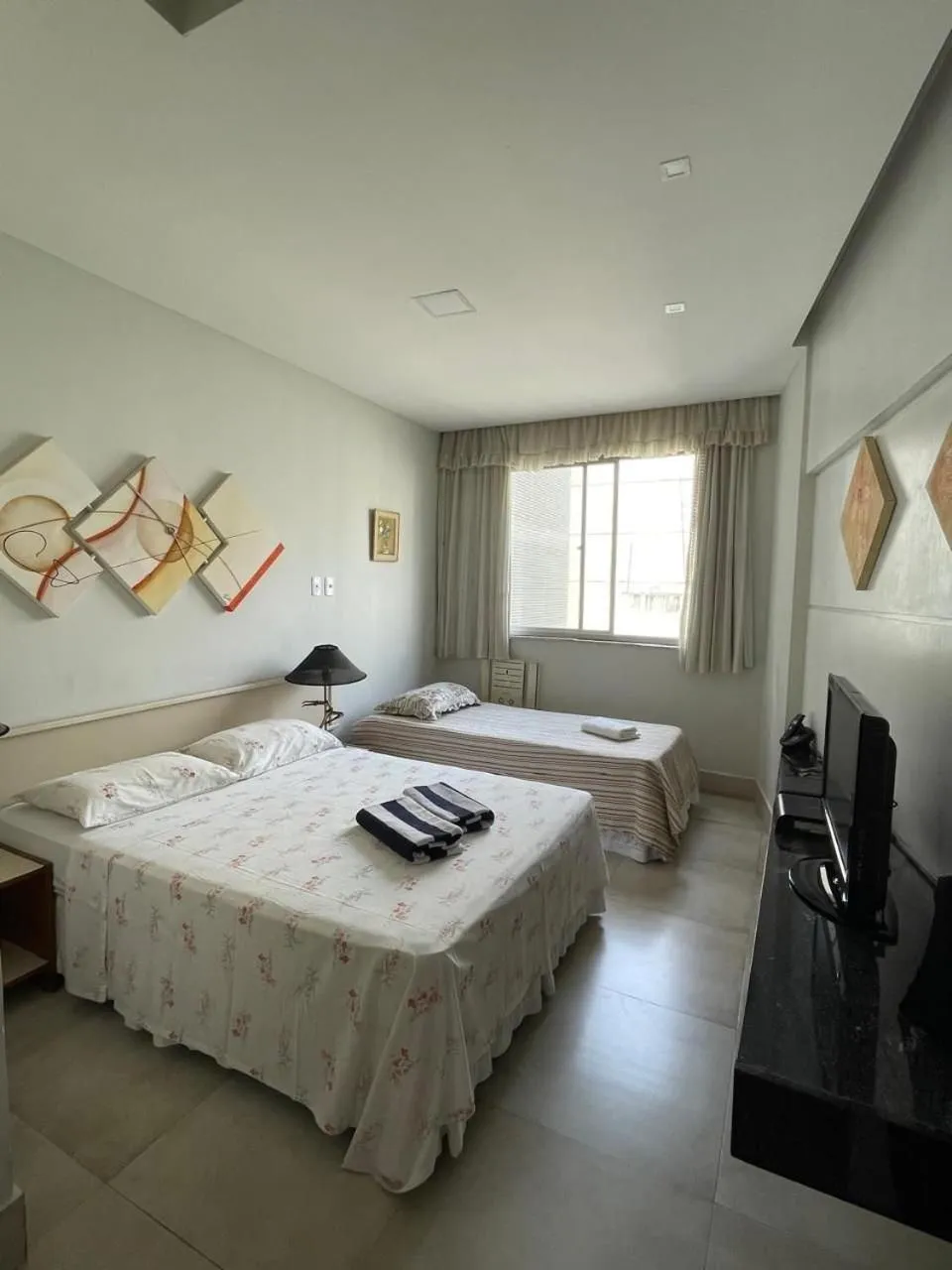 Bed in Flat Praia de Copacabana - Pé na Areia