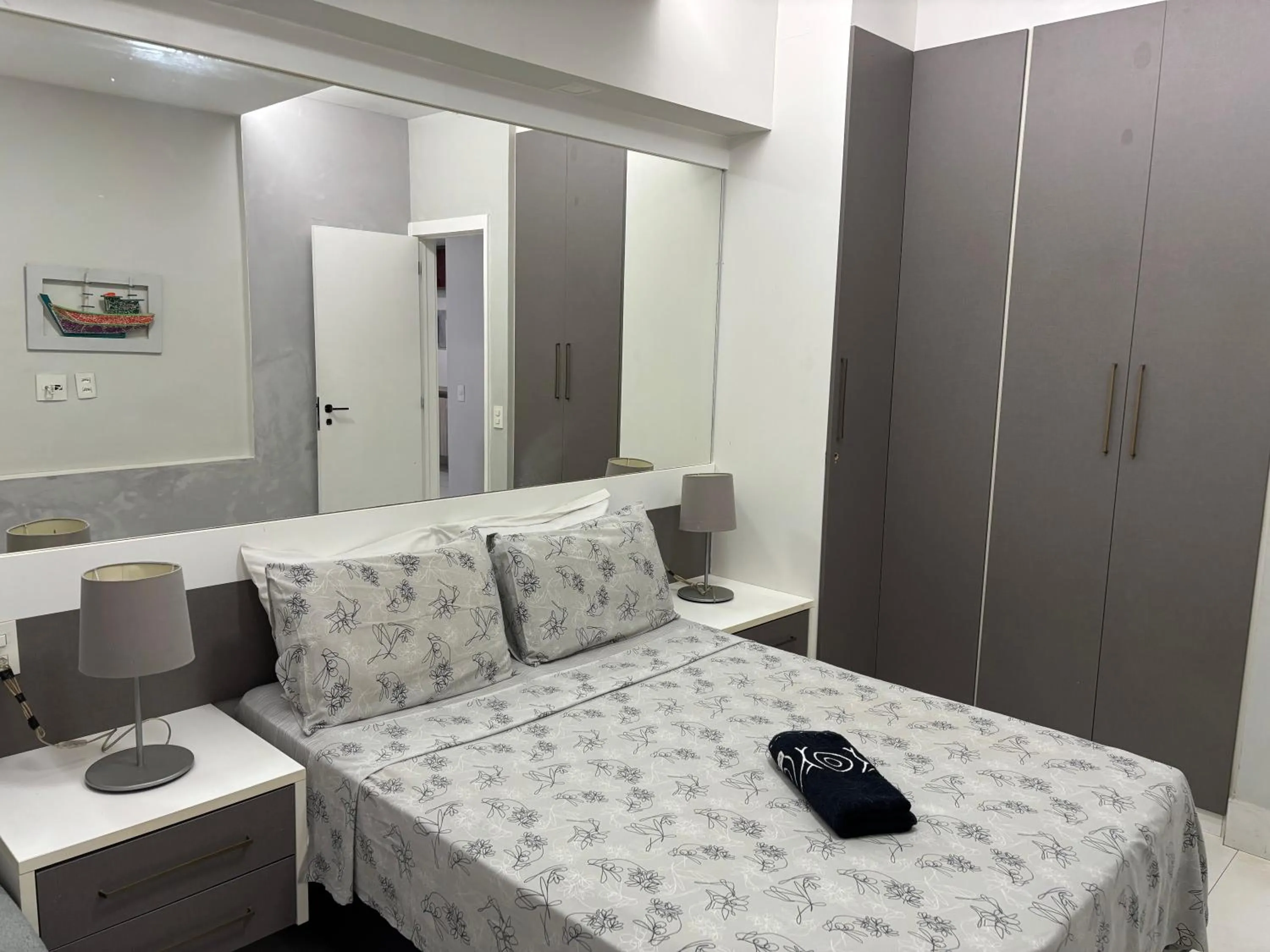 Bed in Flat Praia de Copacabana - Pé na Areia