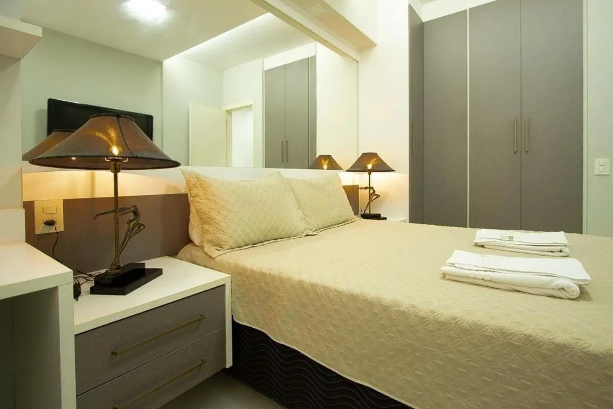 Bed in Flat Praia de Copacabana - Pé na Areia