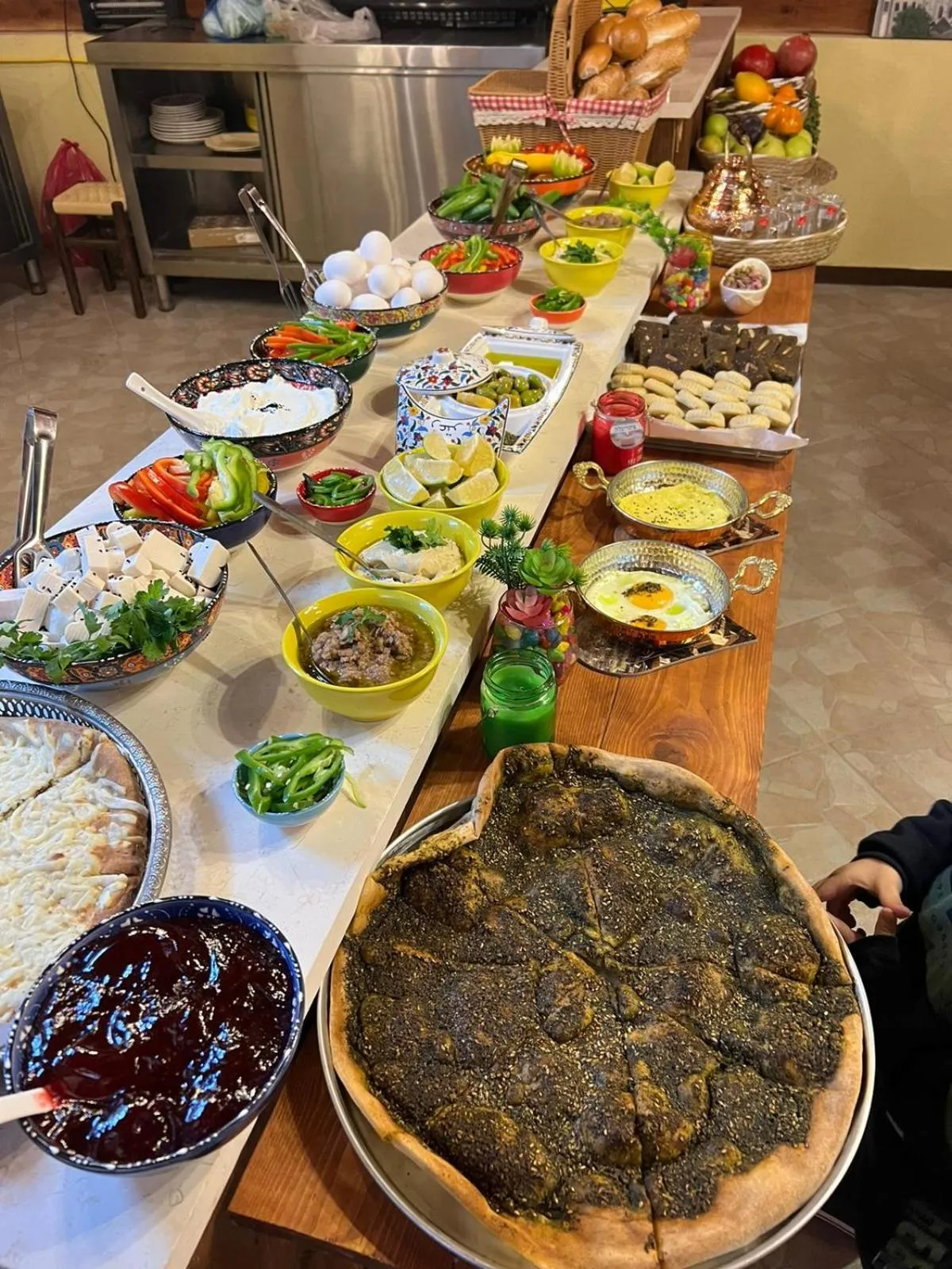 Breakfast in Seedi Yousef Hostel & Cafe