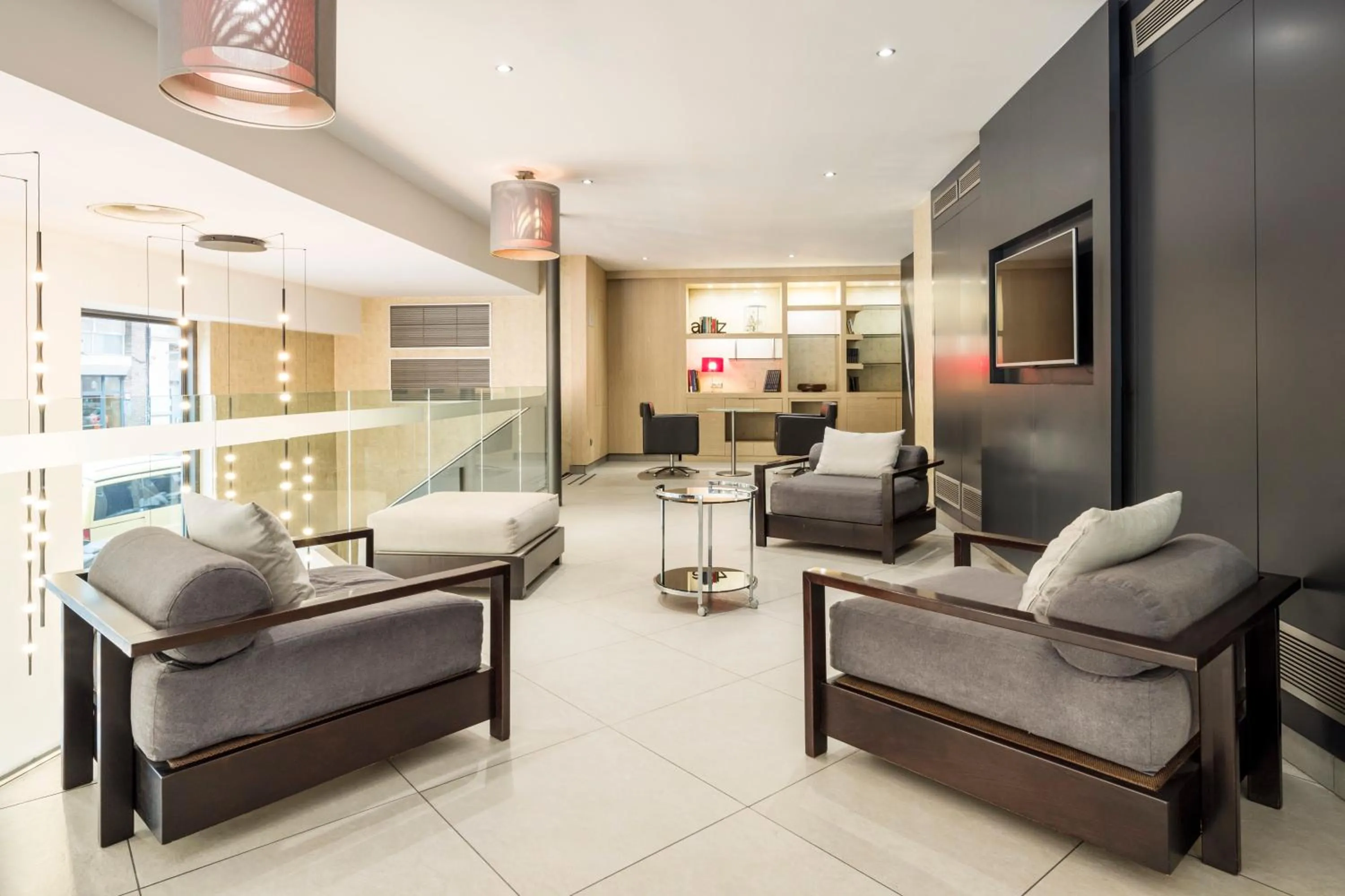 Living room in Ilunion Auditori