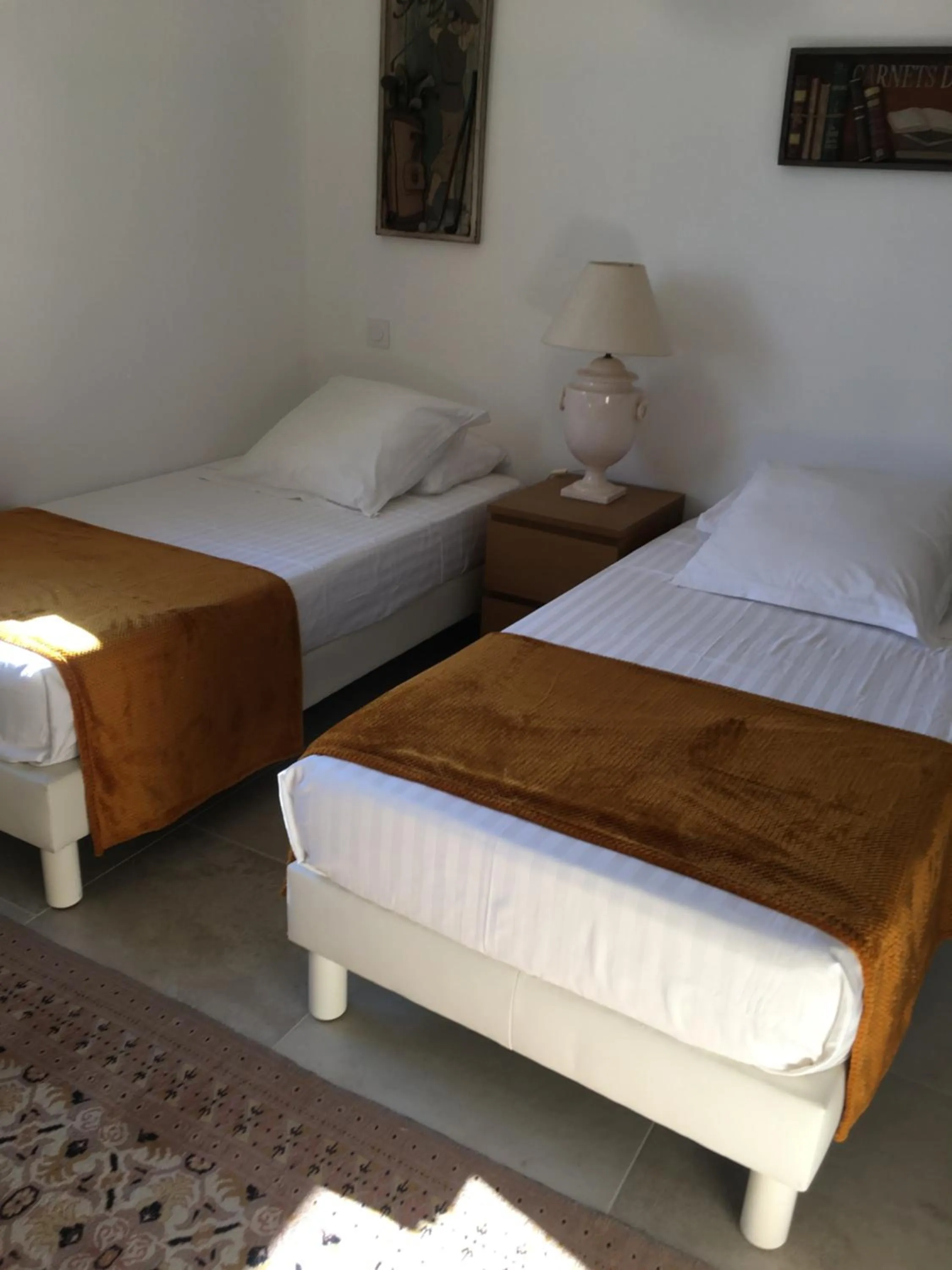 Bed in Le Mas du Cariban