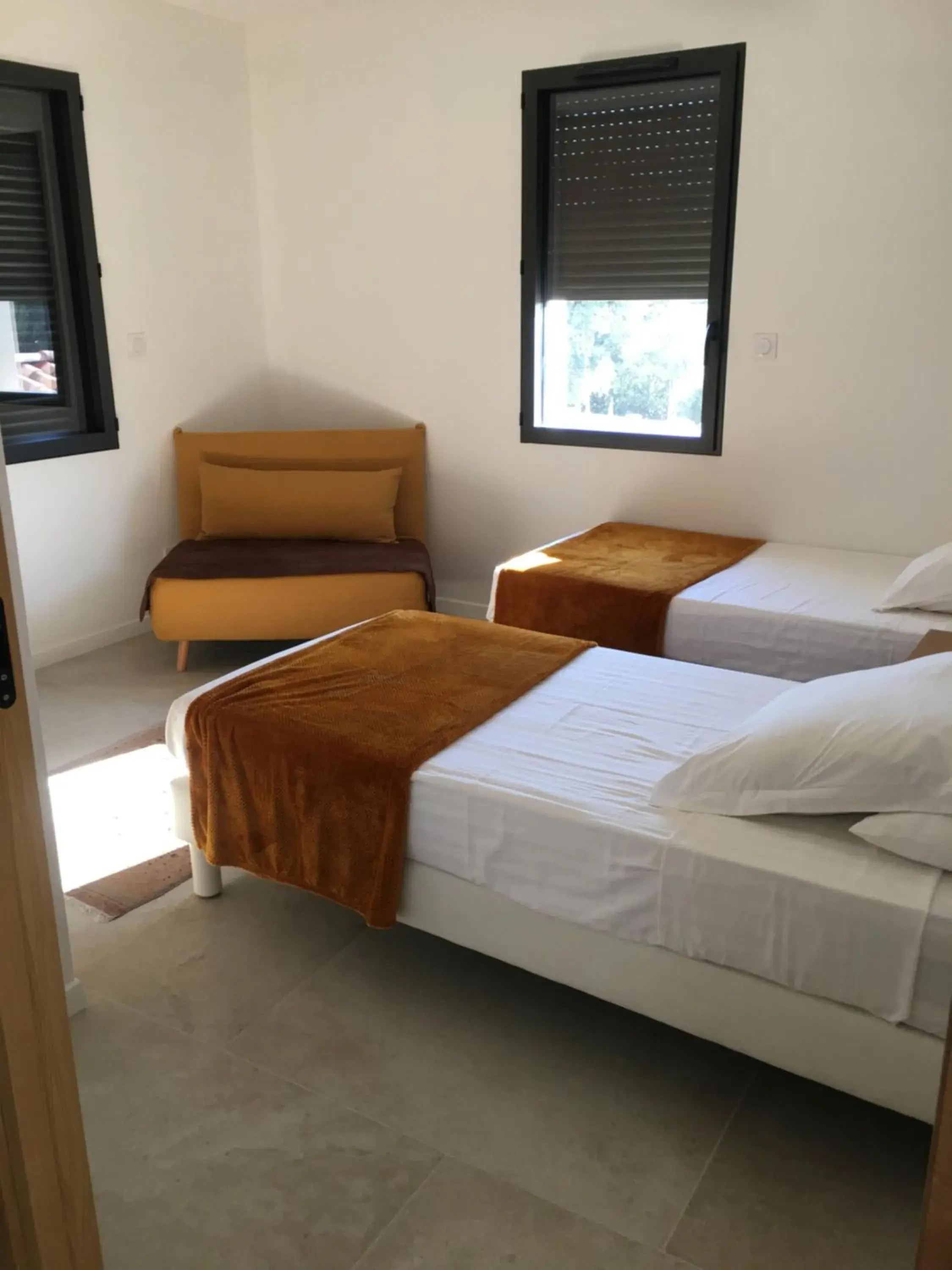 Twin Room with Garden View in Le Mas du Cariban Twin Room with Garden View in Le Mas du Cariban