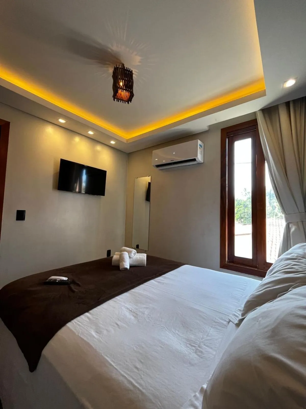 Photo of the whole room, Bed in Milos Hotel Icaraizinho