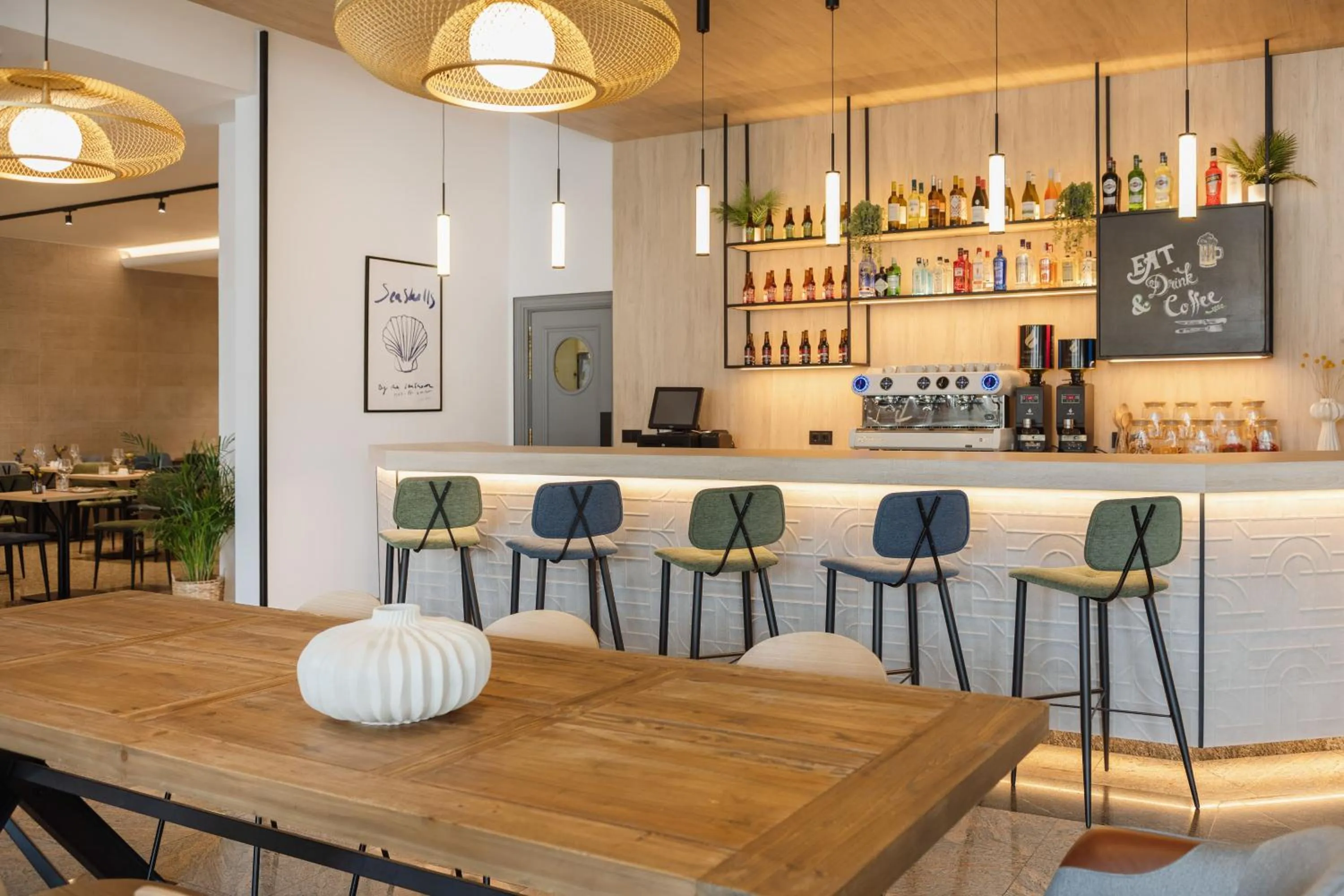 Restaurant/places to eat in Hotel Santiago Plaza Affiliated by Meliá