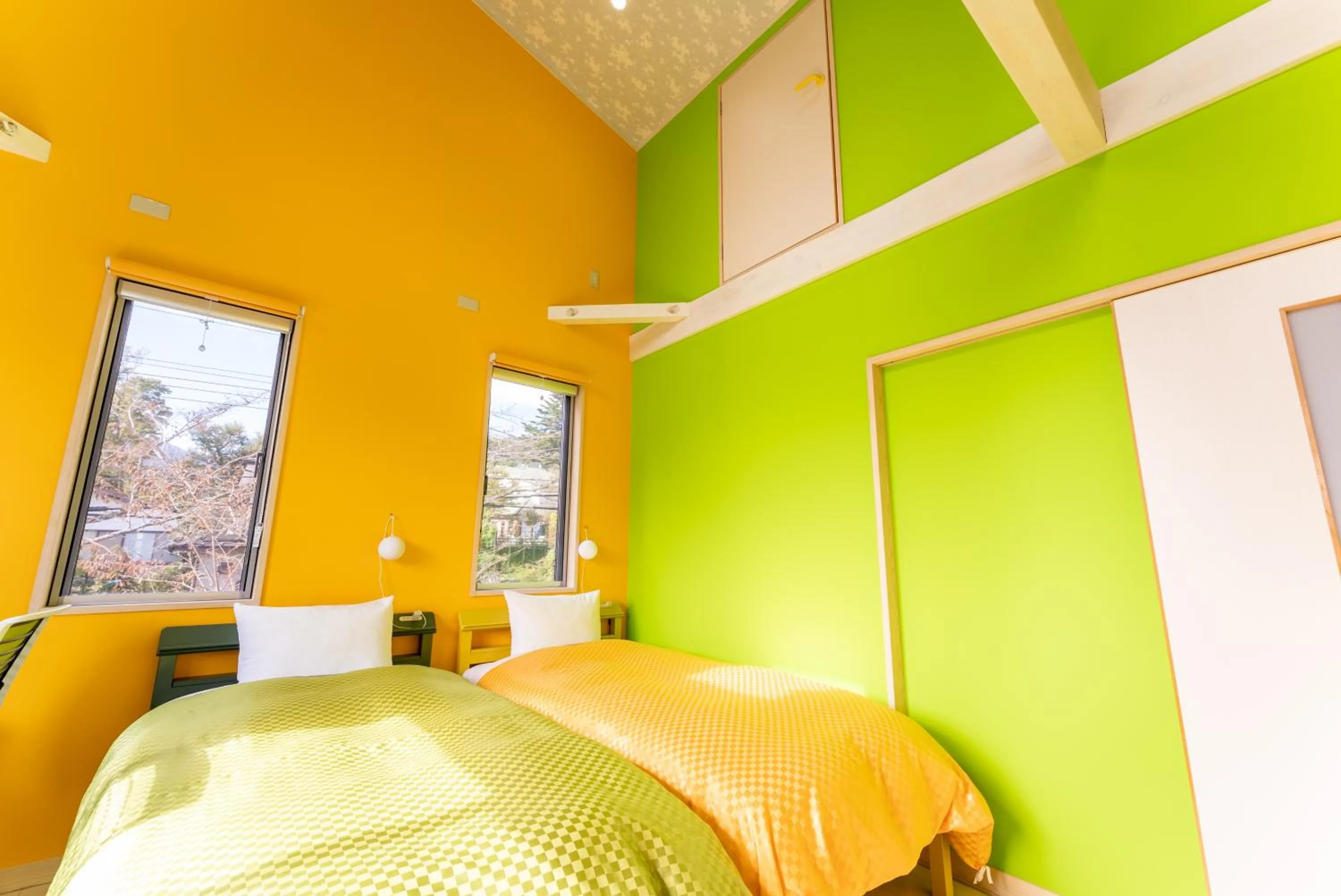 Bed in ビタミンハウス伊豆高原 - vitaminhouse IZUKOGEN