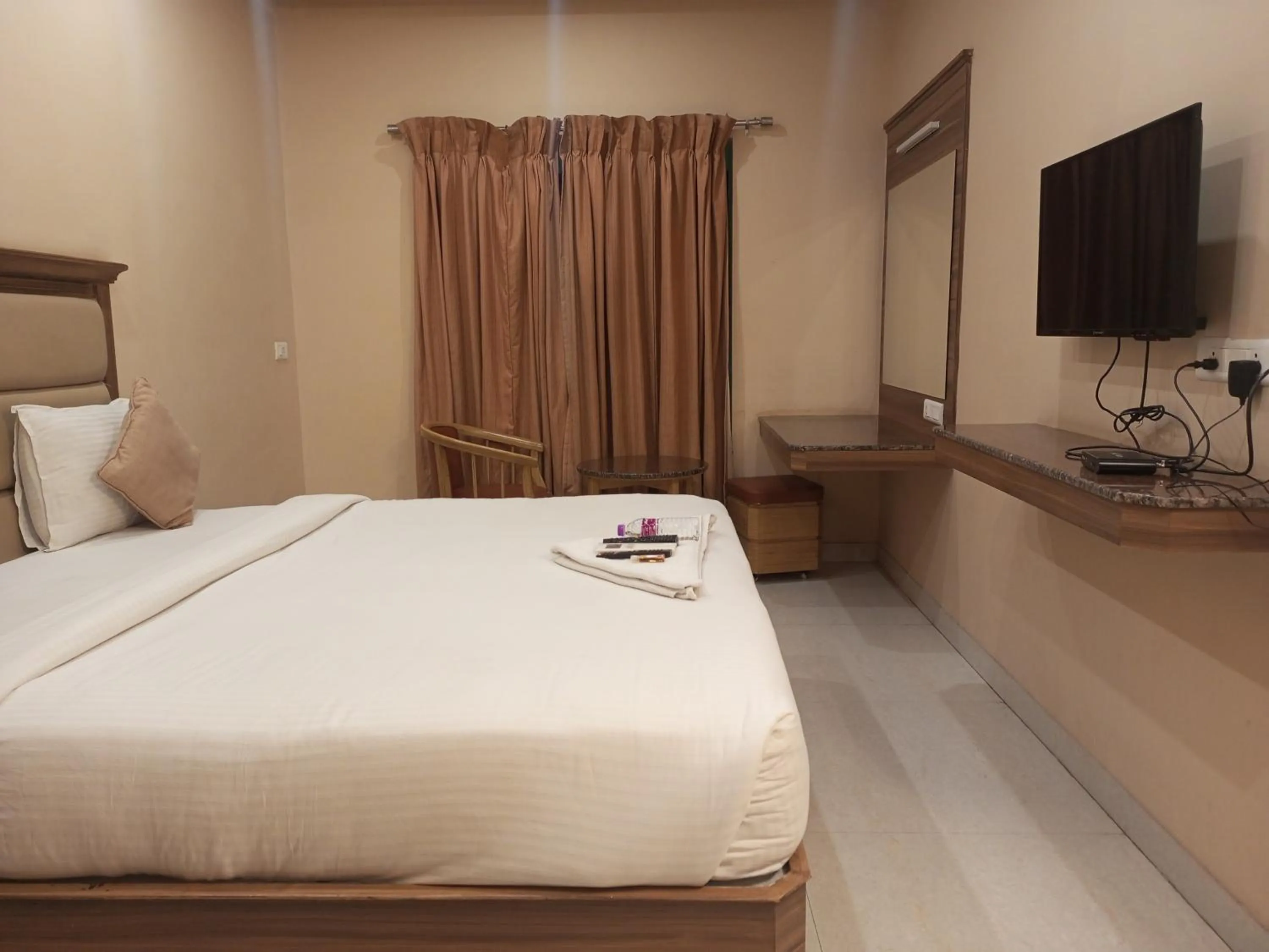 Bed in Bairav Grand Madurai