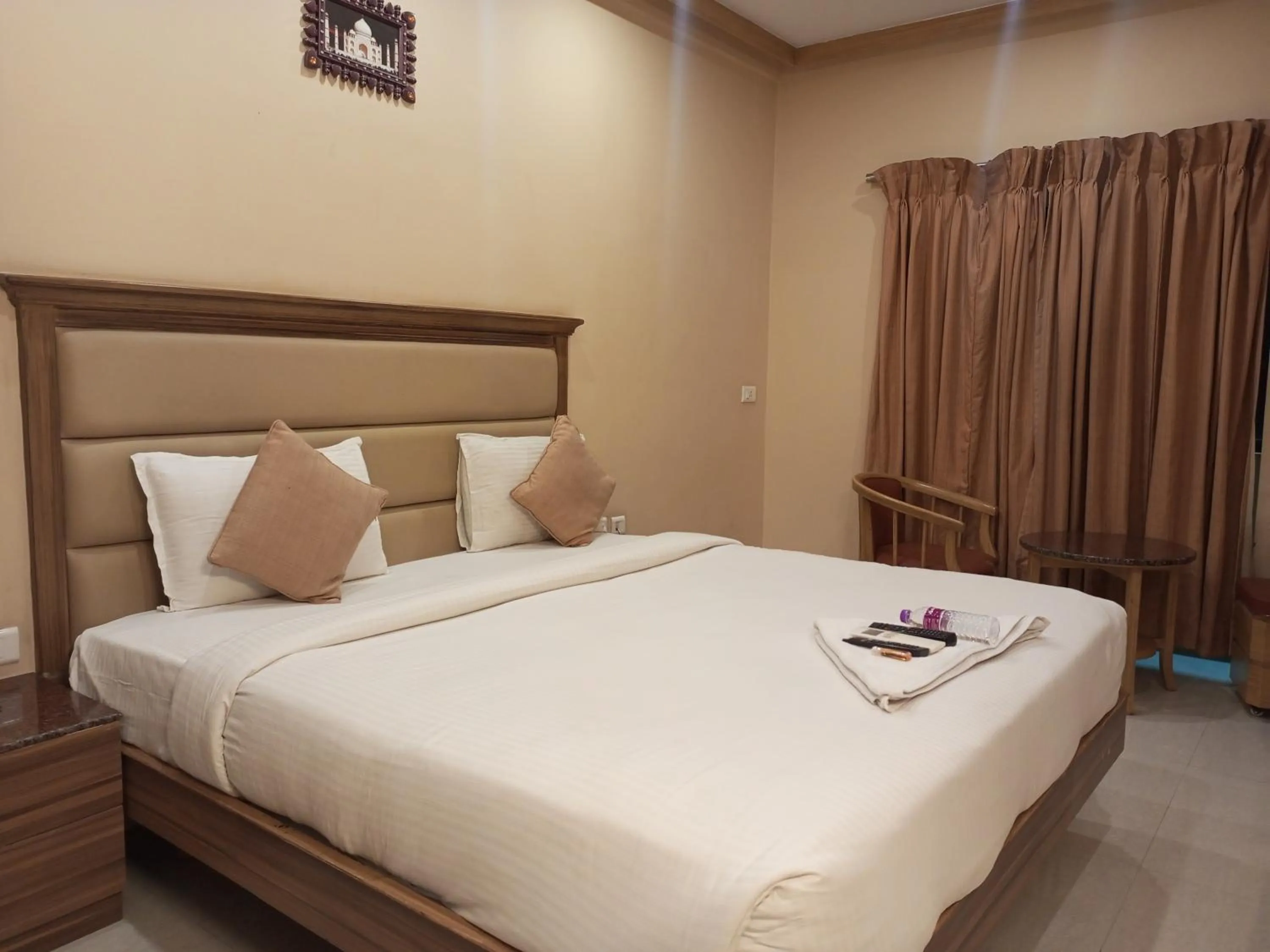 Bed in Bairav Grand Madurai