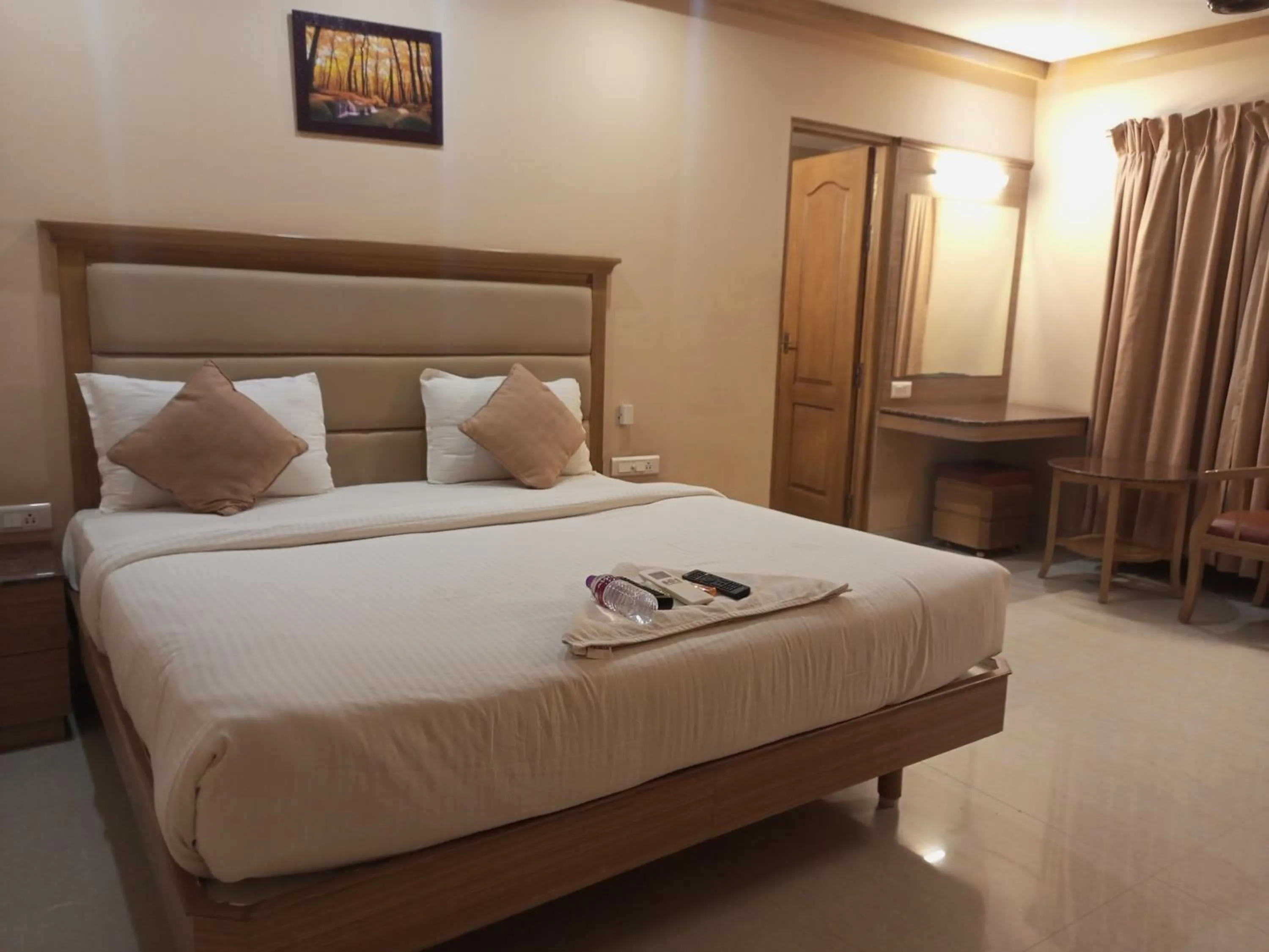 Bed in Bairav Grand Madurai