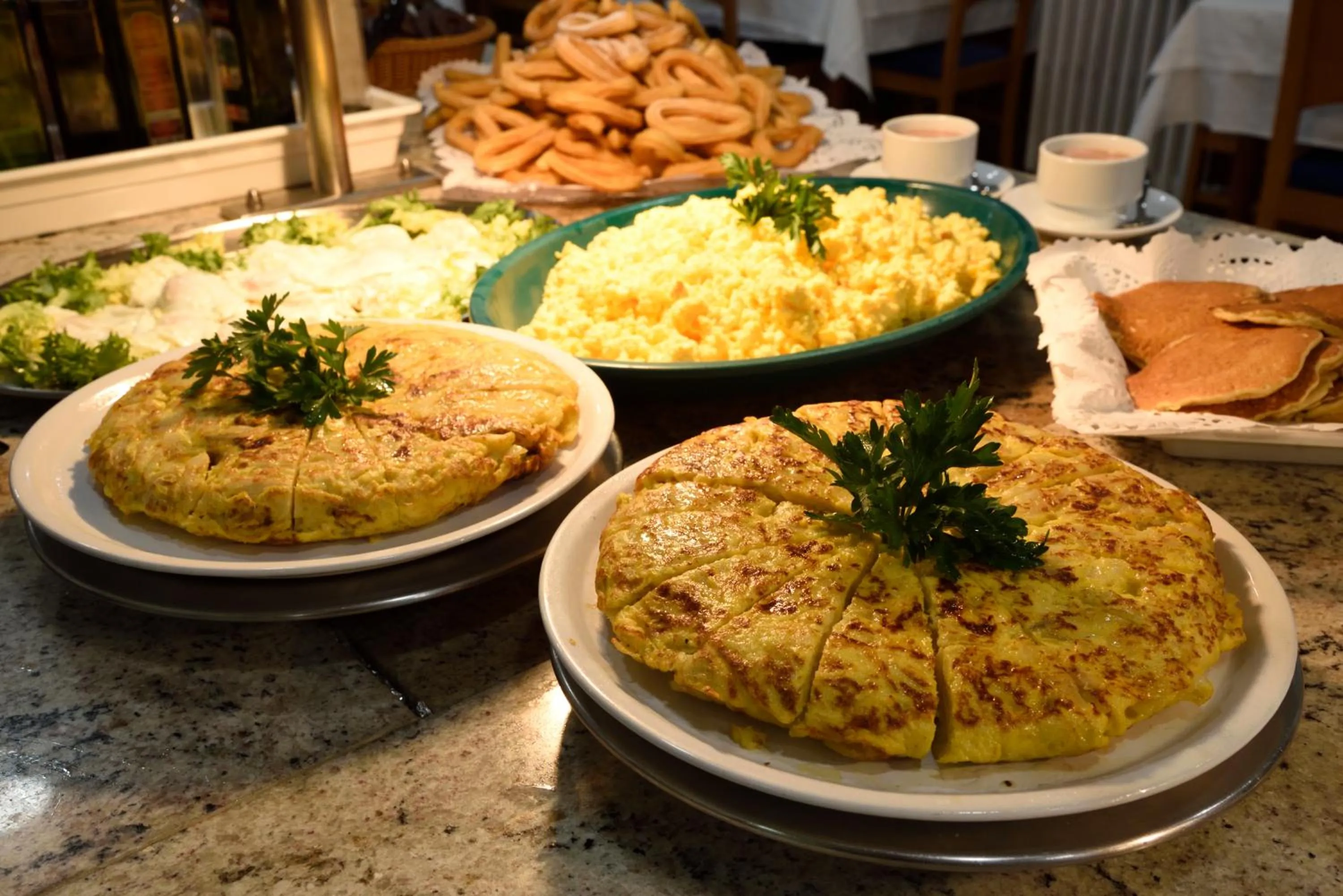 Food and drinks in Hotel Internacional