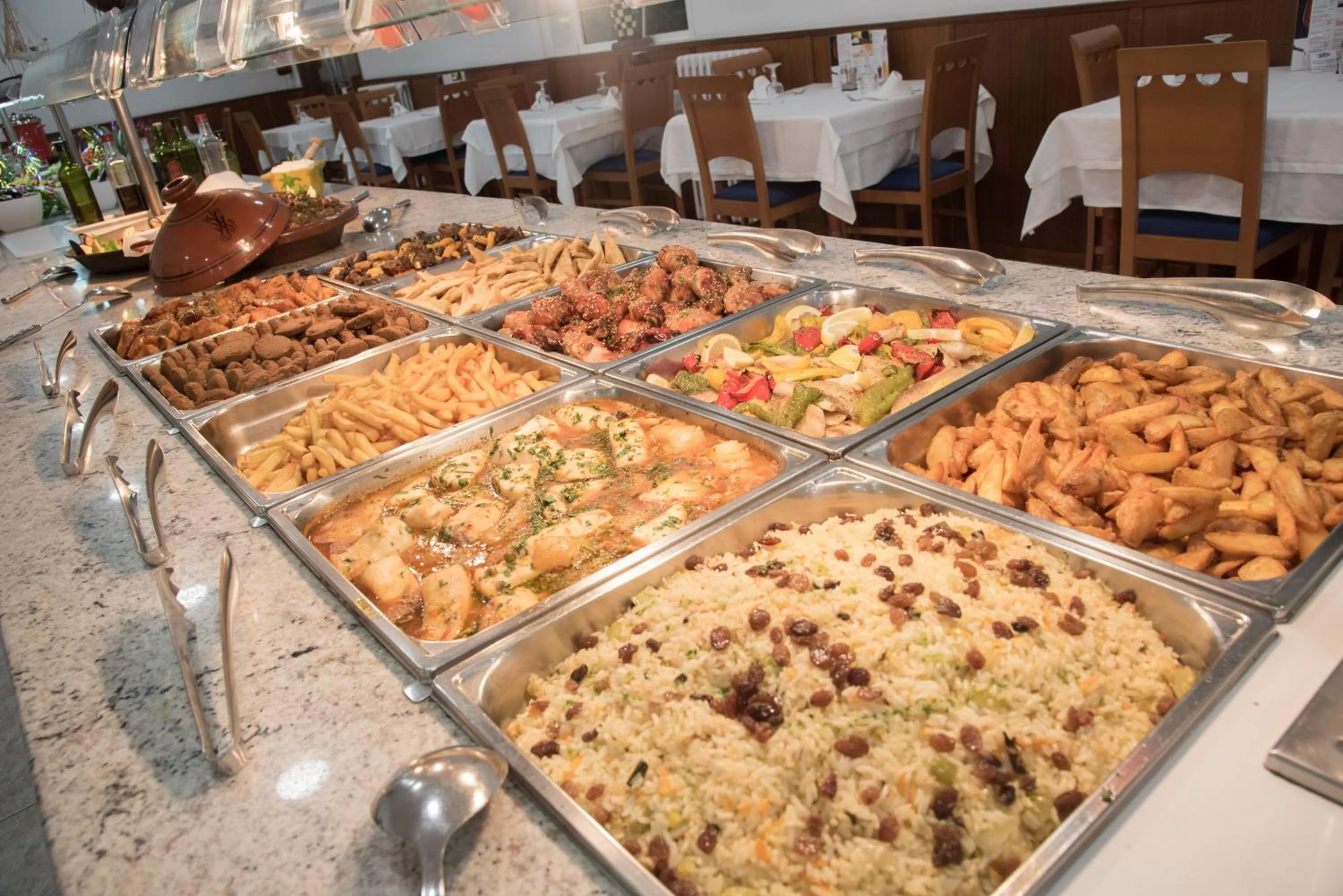 Food and drinks in Hotel Internacional