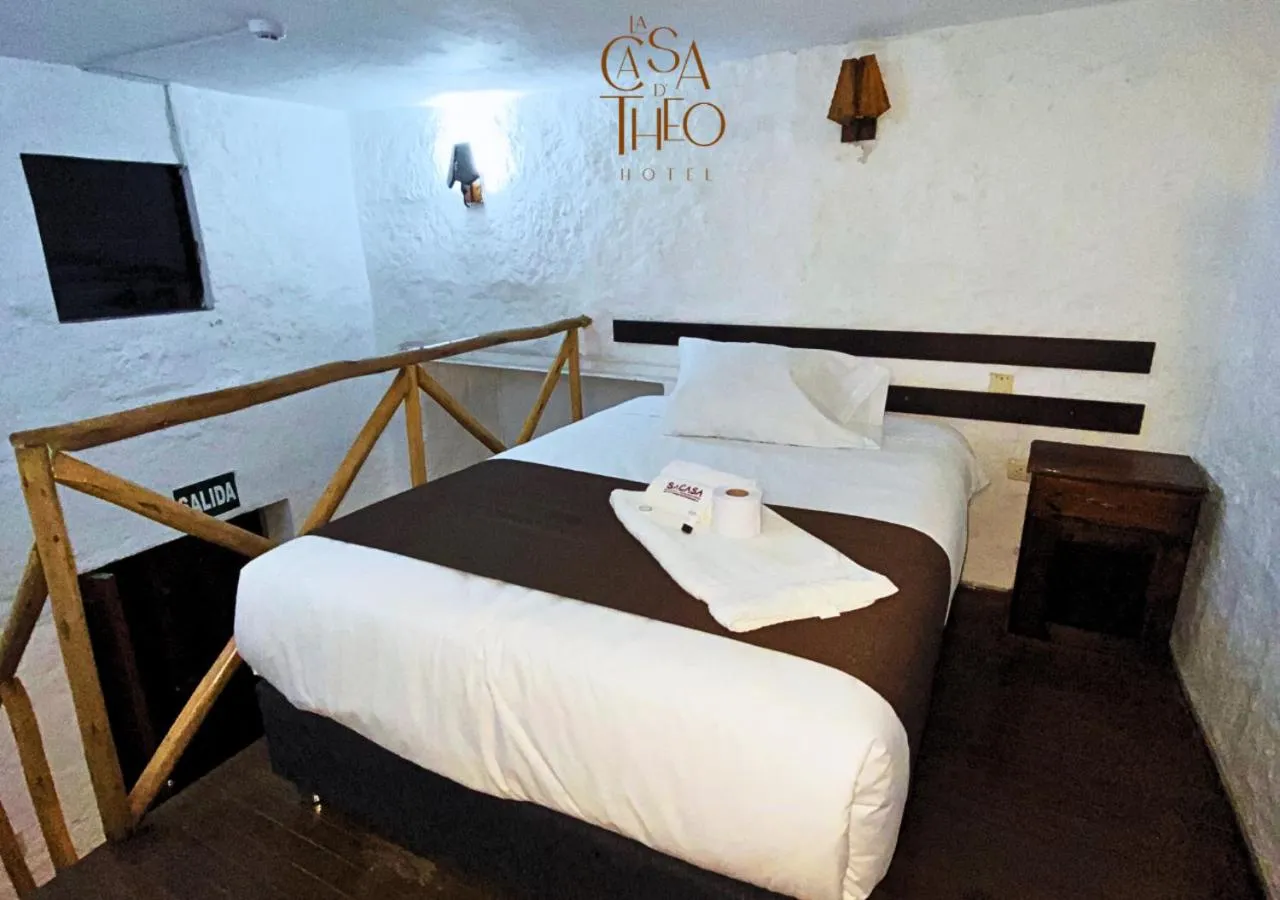 Bed in La casa de theo