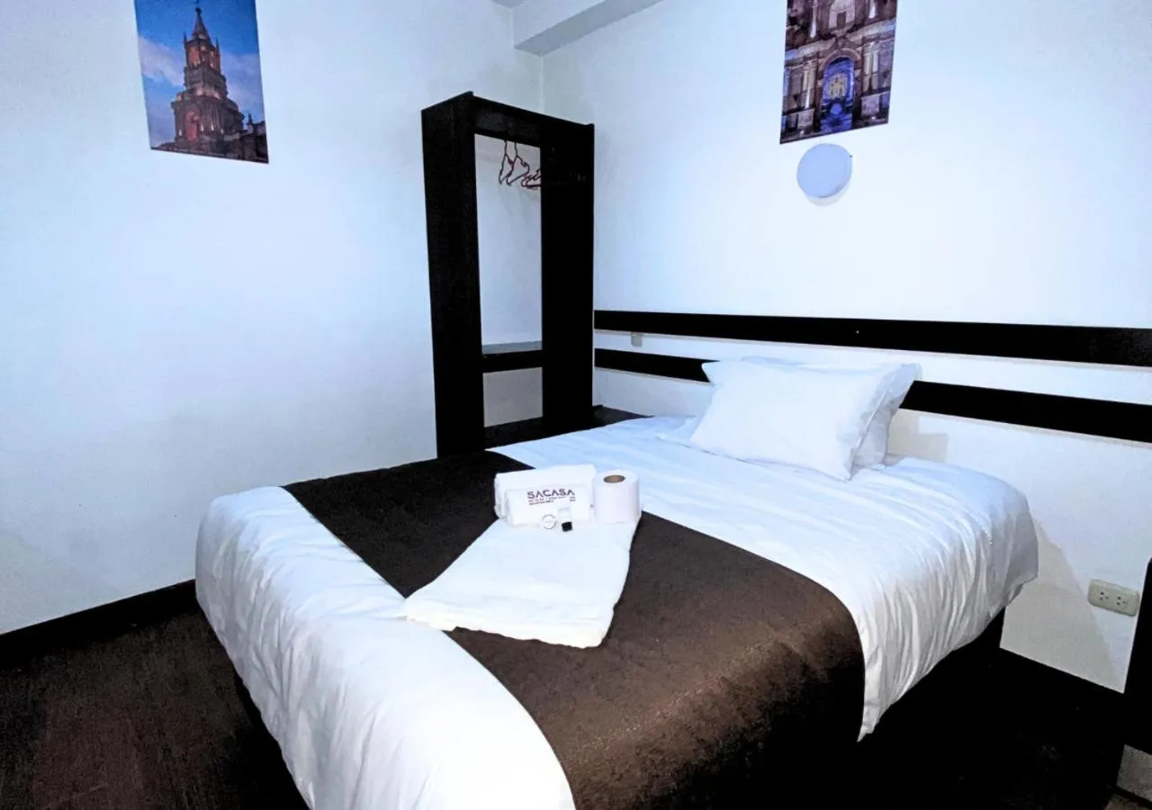 Bed in La casa de theo