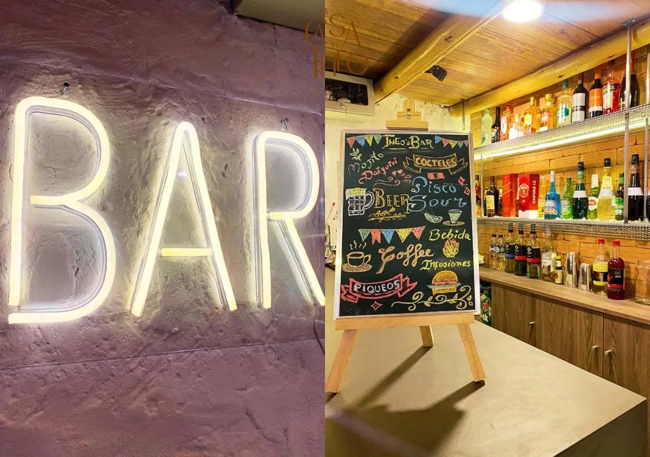 Lounge or bar in La casa de theo