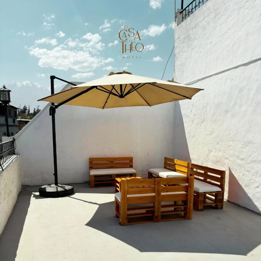 Balcony/Terrace in La casa de theo