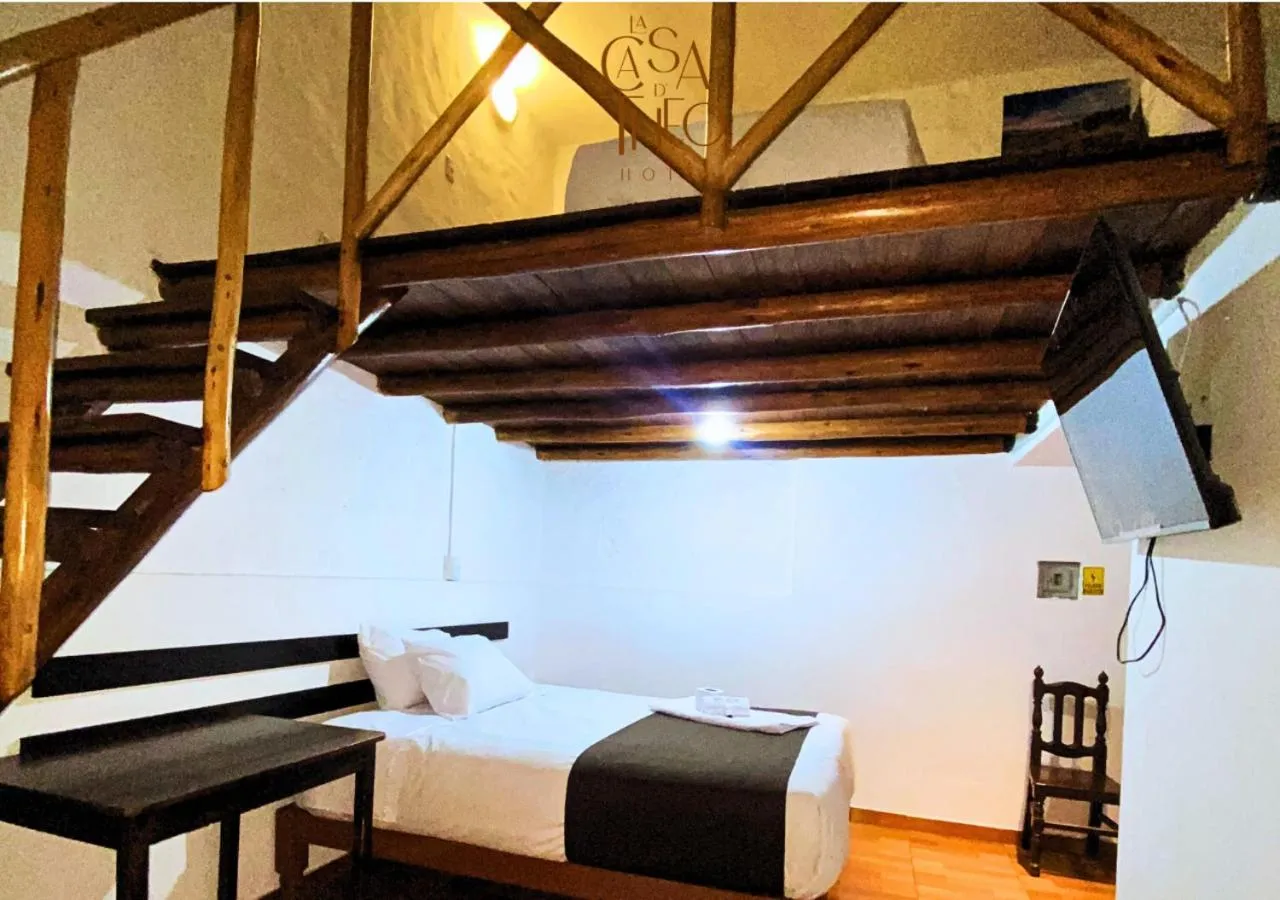 Bed in La casa de theo