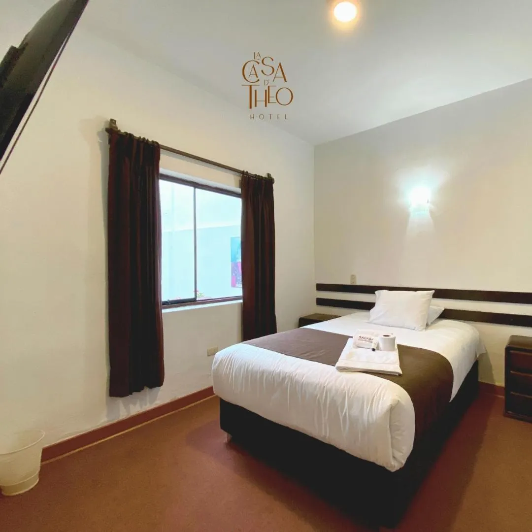 Bed in La casa de theo