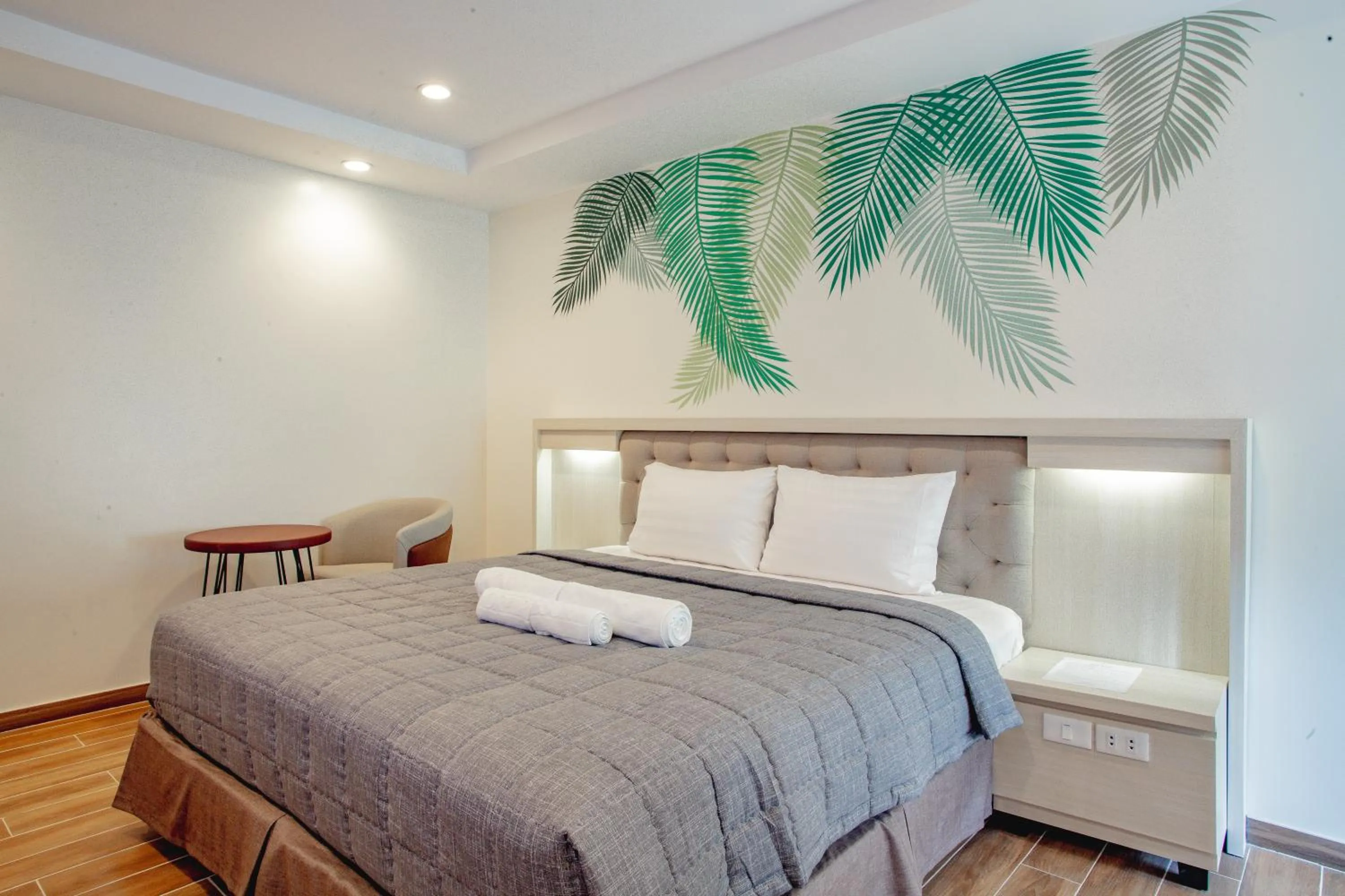 Bed in Ora Beach Resort