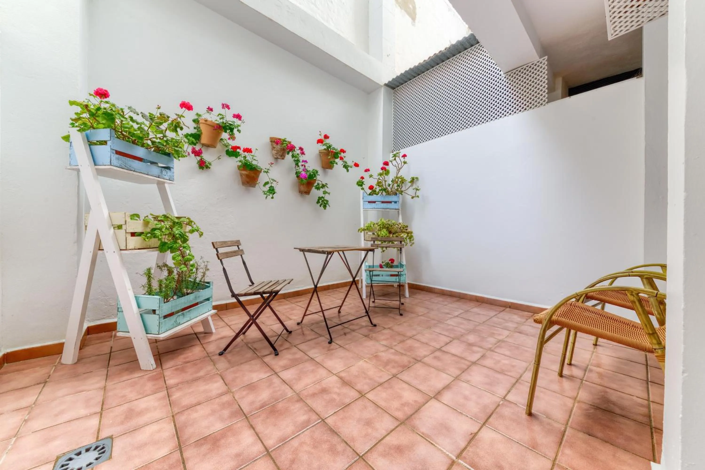 Patio in Hotel Playa de Regla