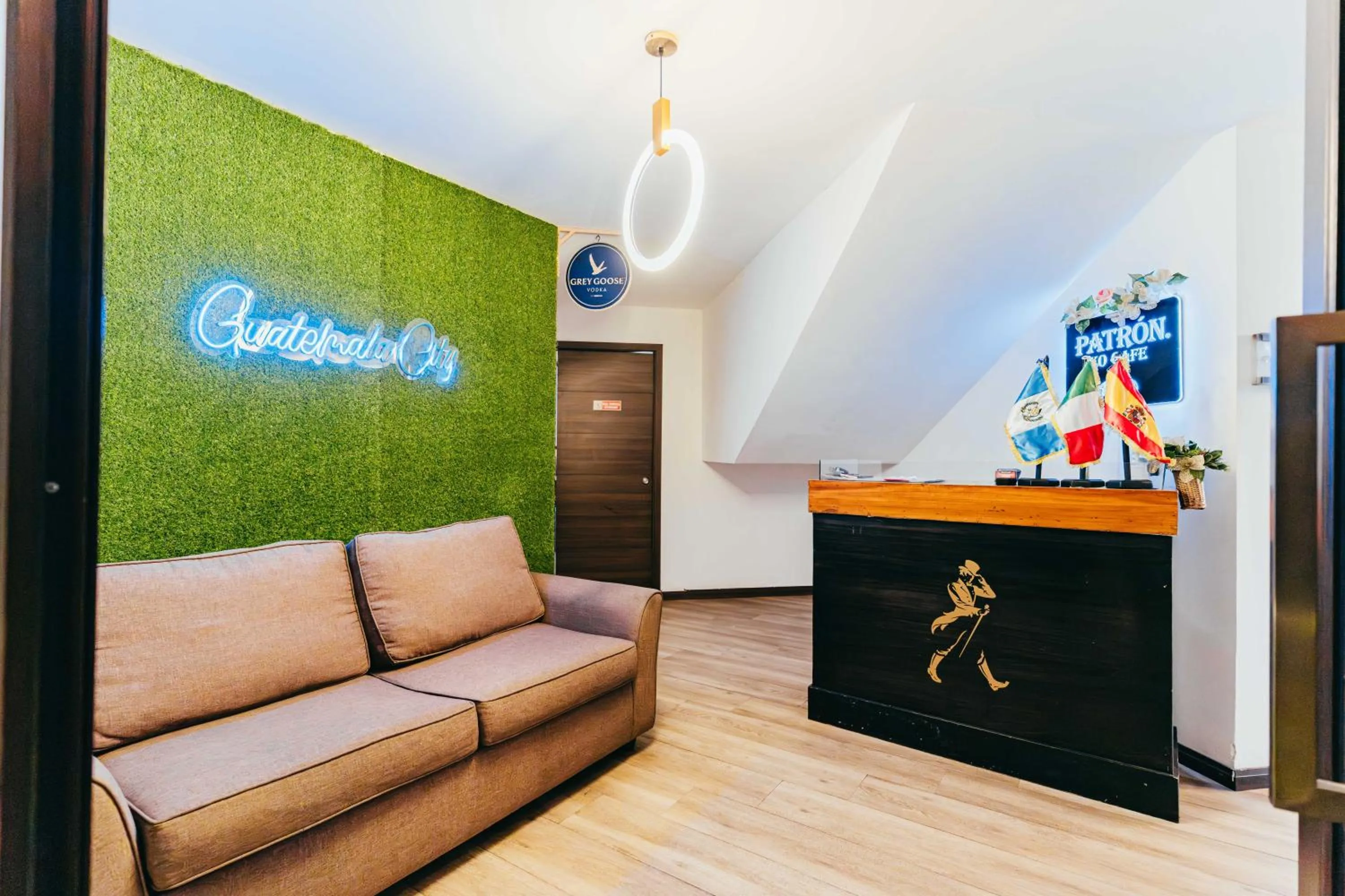 Lobby or reception in Hotel Villas Santander