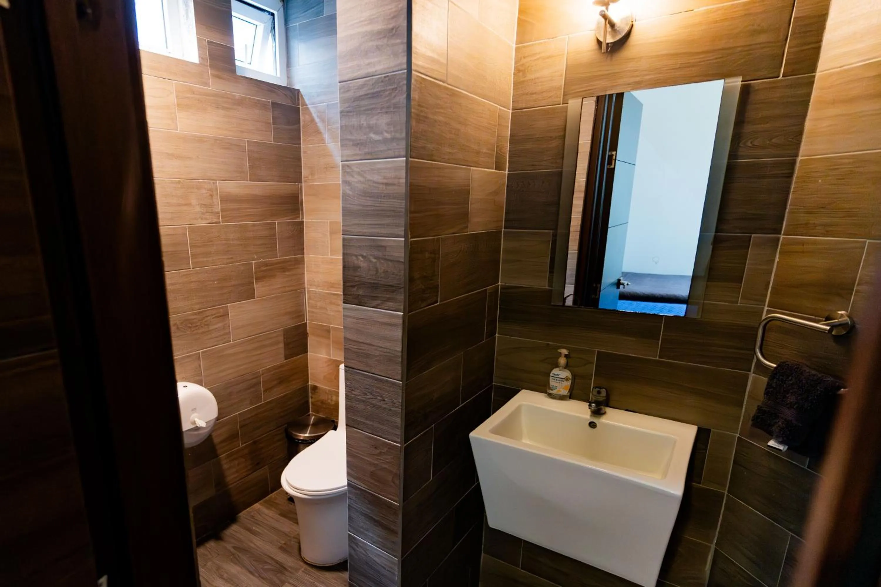 Bathroom in Hotel Villas Santander