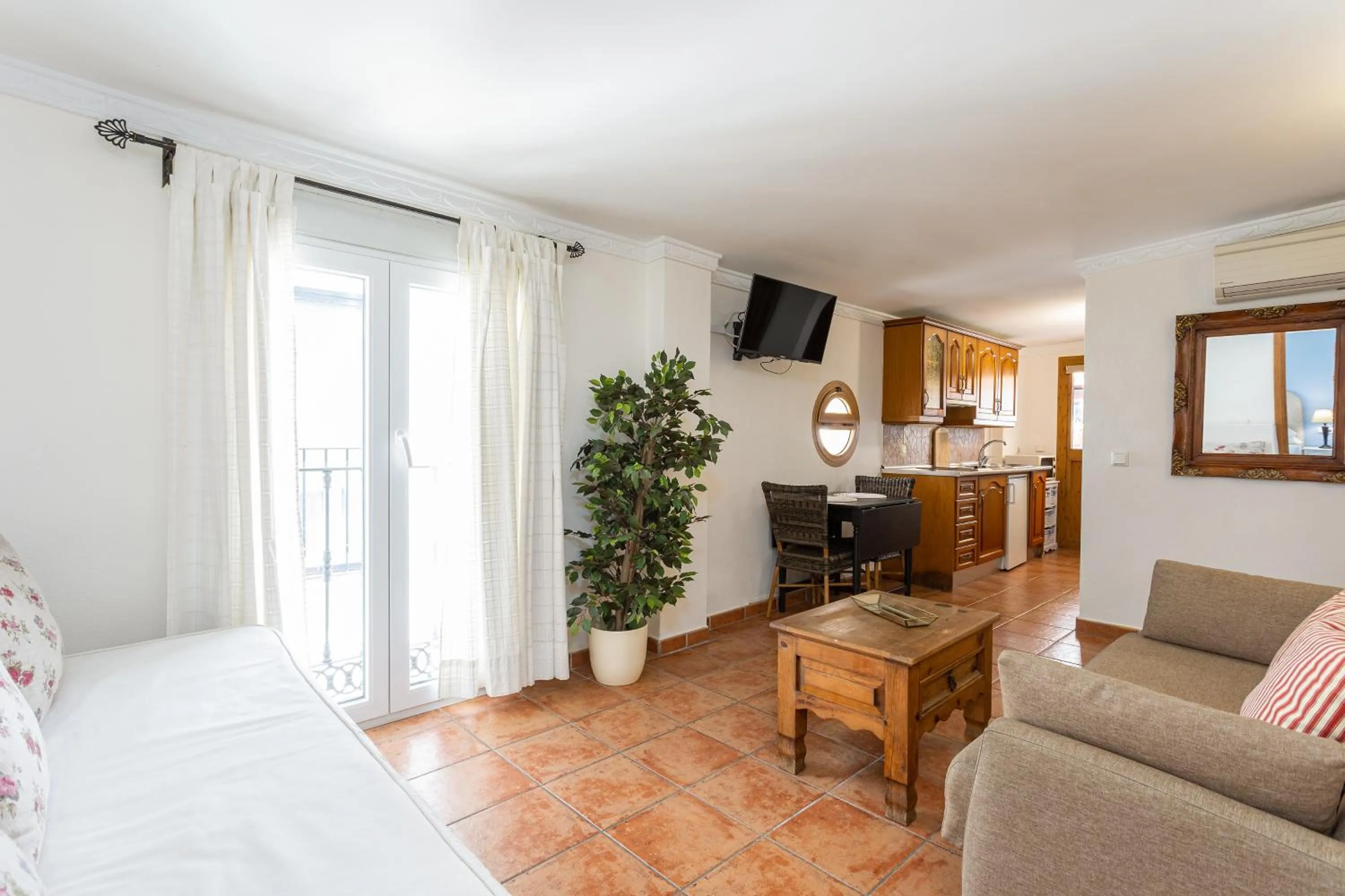 Living room, Bed in Puerta De Aduares