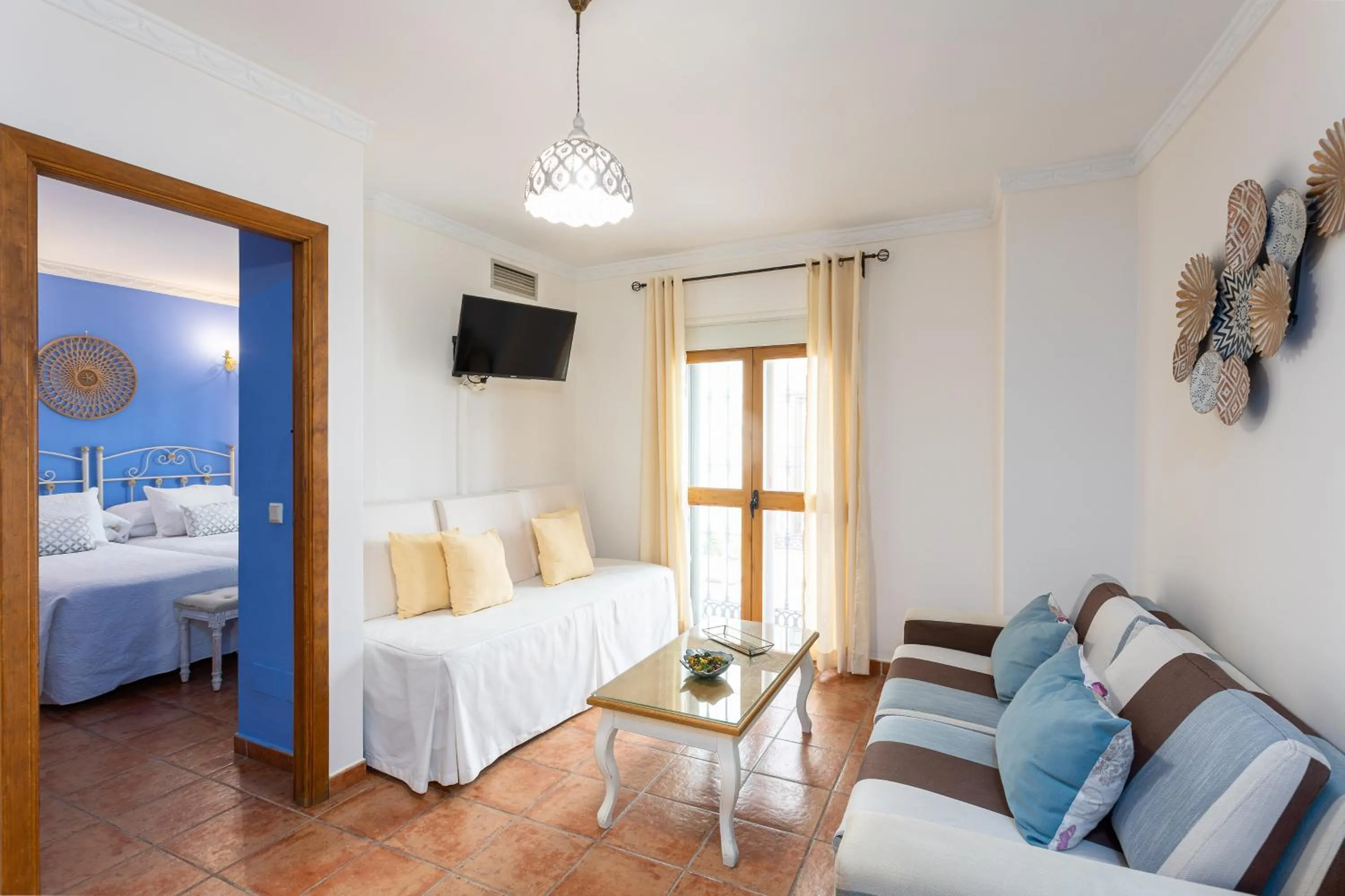 Living room, Bed in Puerta De Aduares