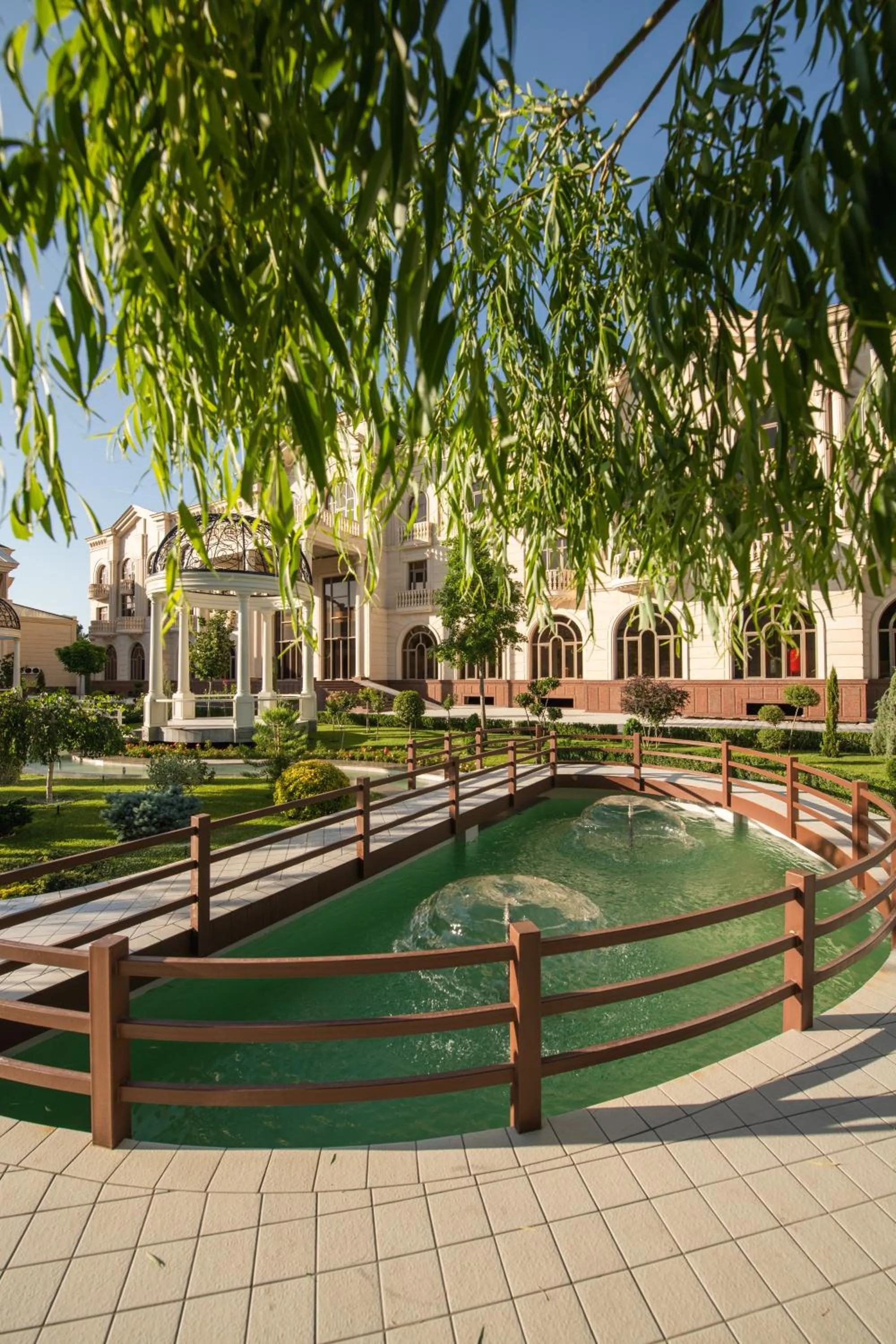 Natural landscape in Zarafshon Parkside