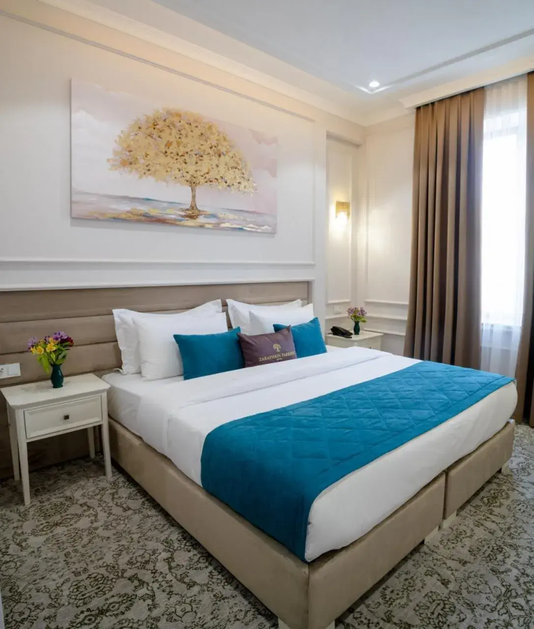 Deluxe Double or Twin Room in Zarafshon Parkside Deluxe Double or Twin Room in Zarafshon Parkside