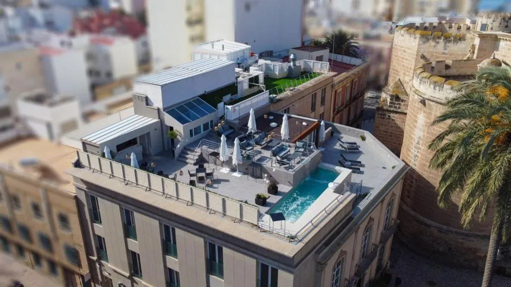 Bird's eye view in Catedral Almería