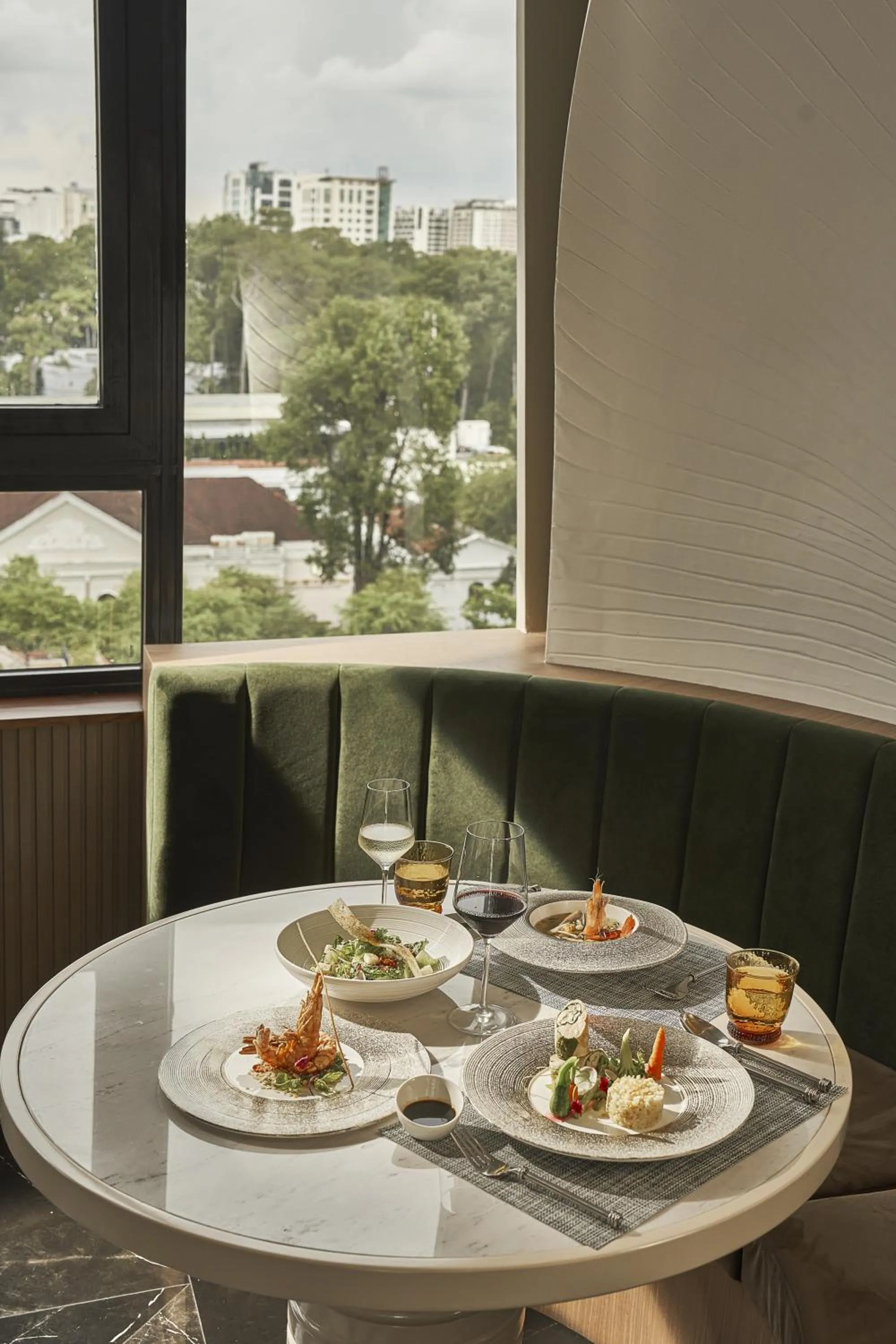 Food and drinks in La Siesta Premium Saigon