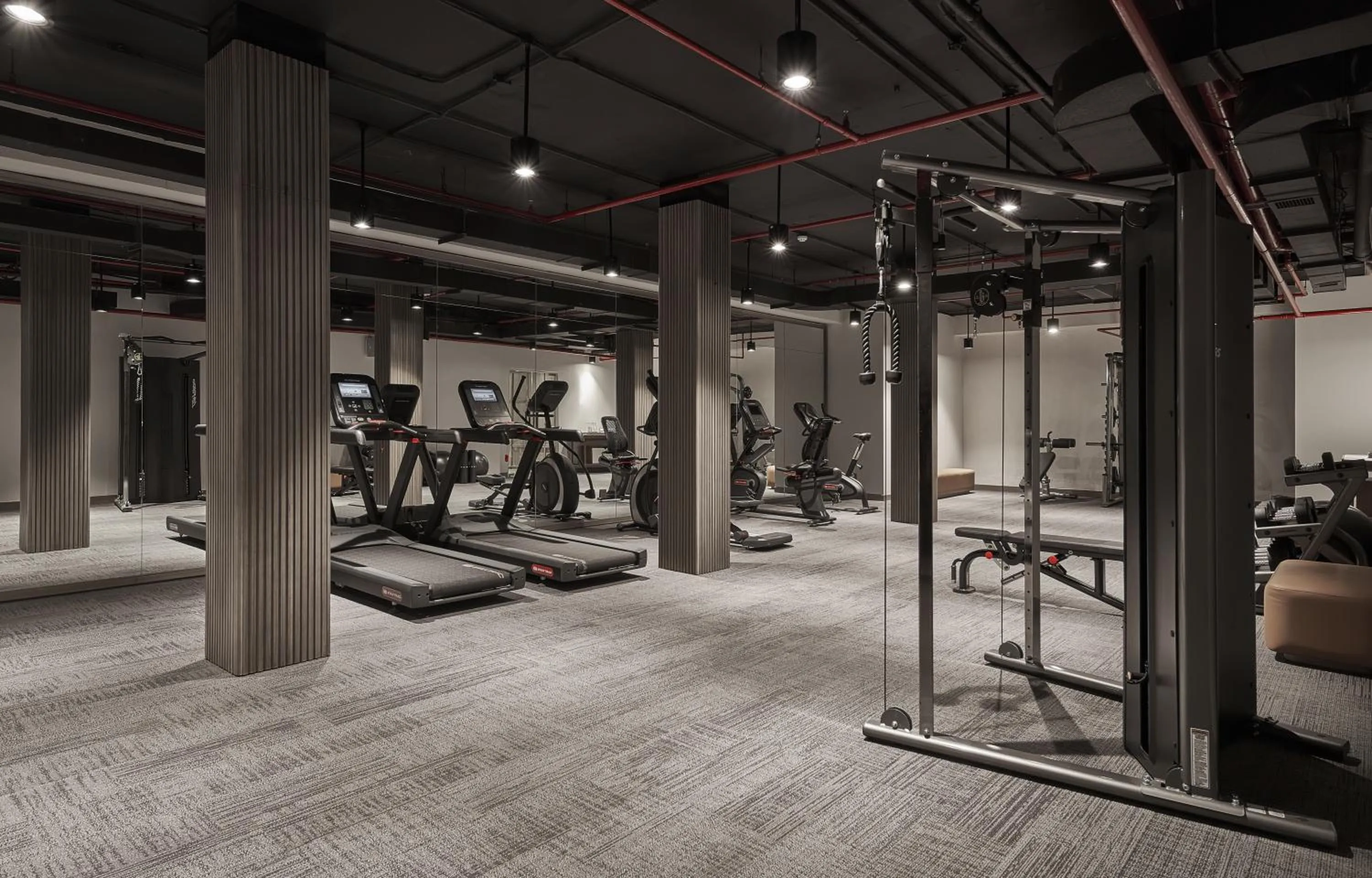 Fitness centre/facilities in La Siesta Premium Saigon