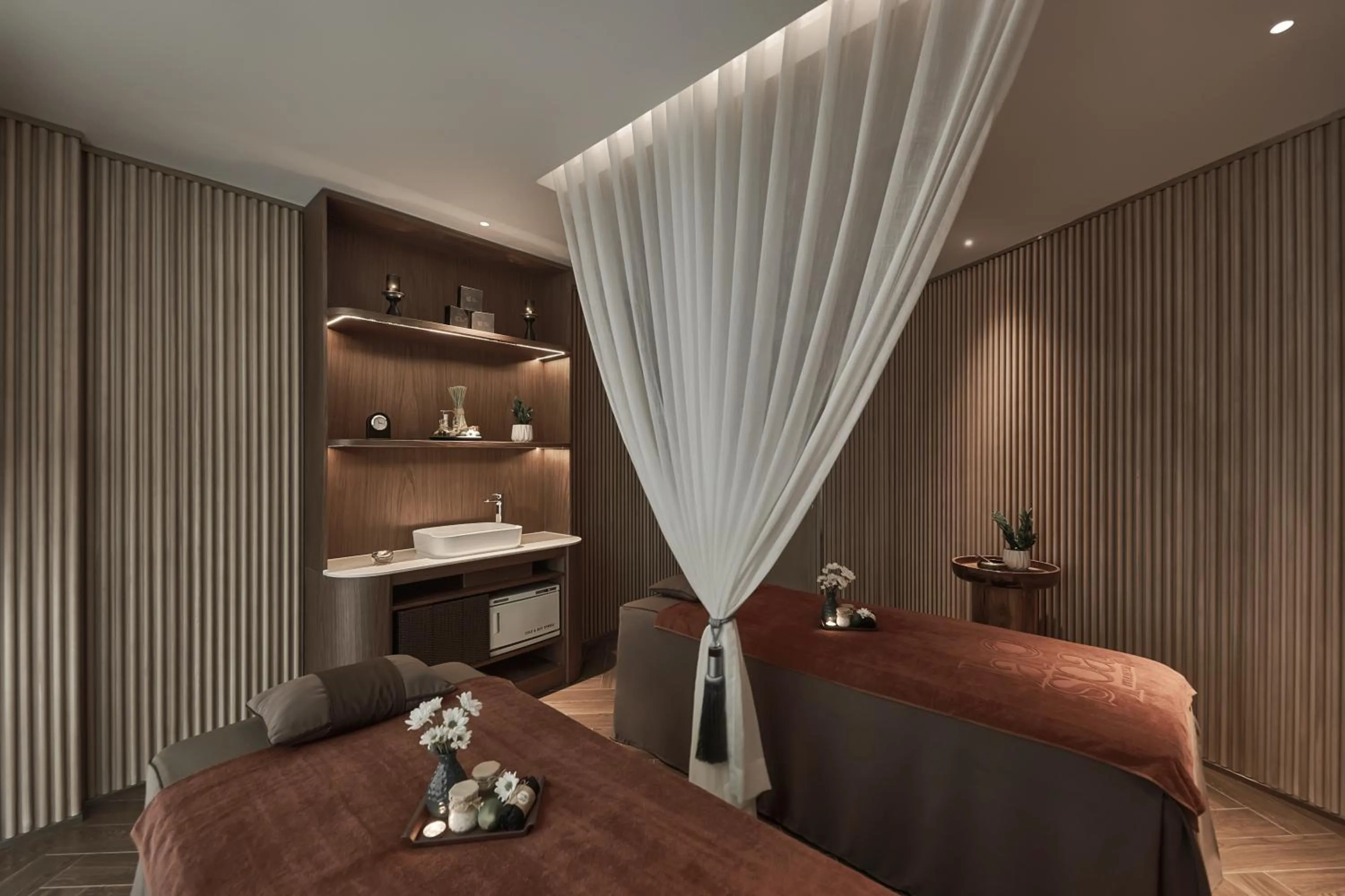 Bed in La Siesta Premium Saigon