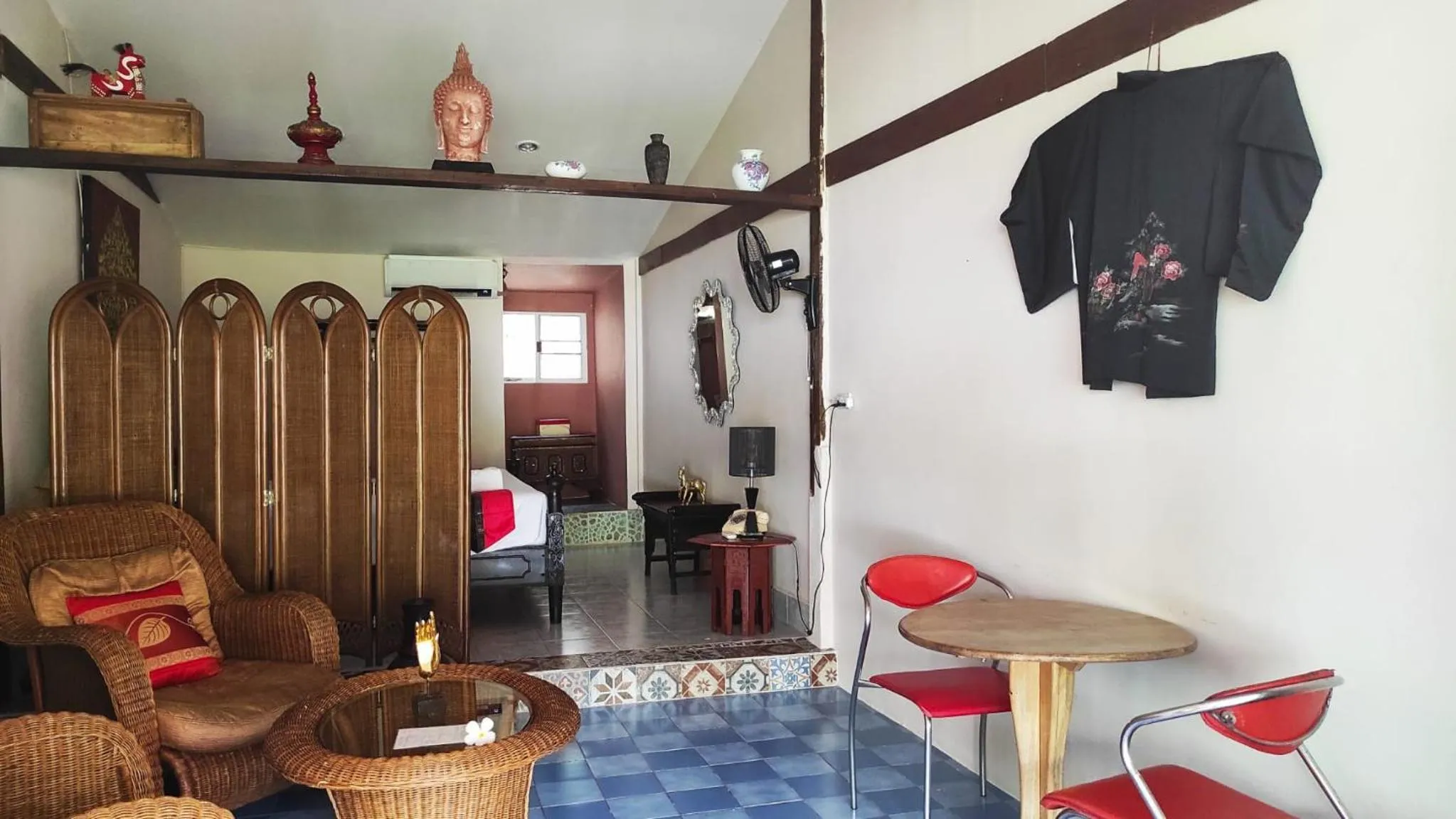 Living room in Baan sikhao Yanui
