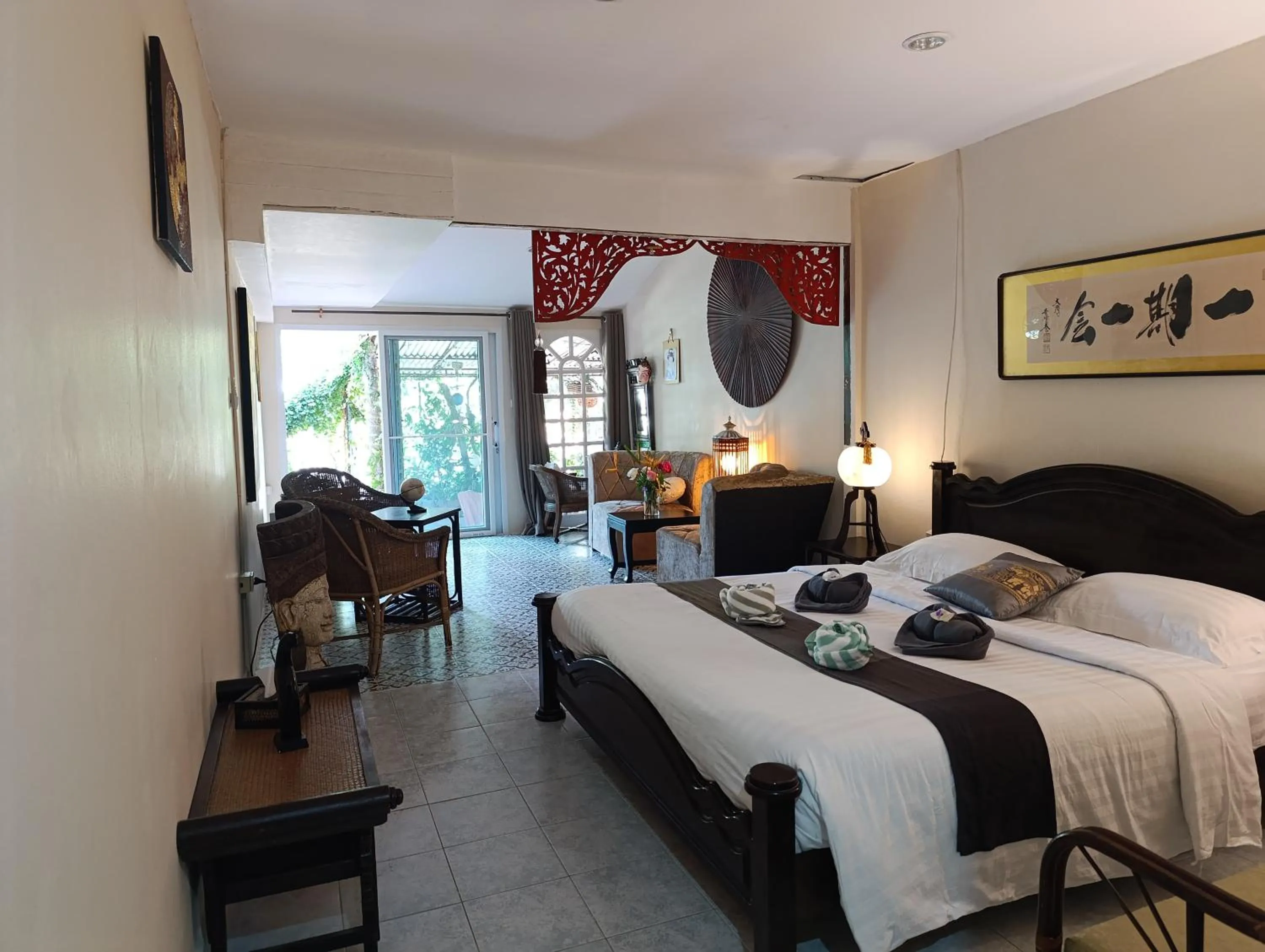 Bed in Baan sikhao Yanui