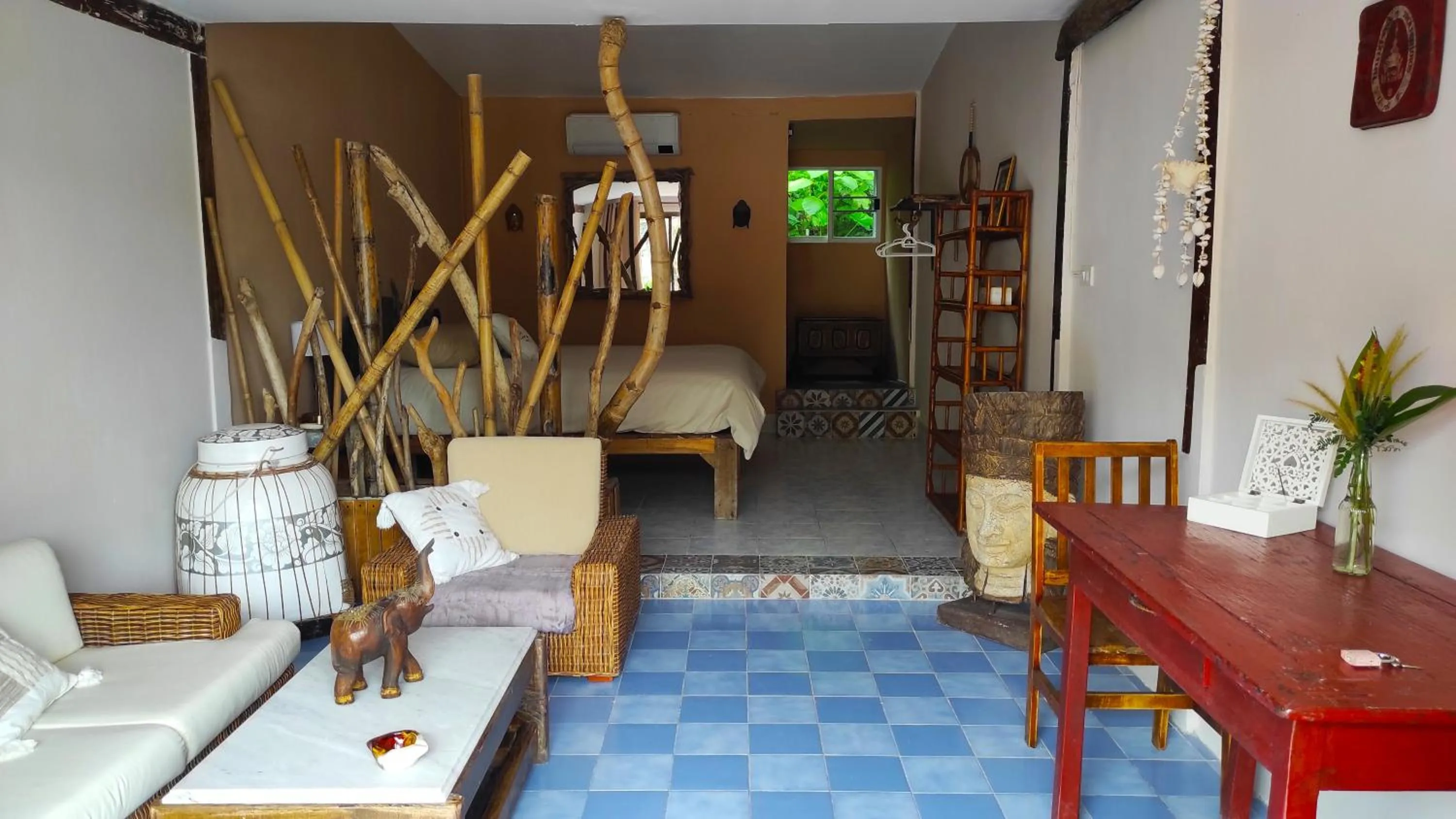 Living room in Baan sikhao Yanui