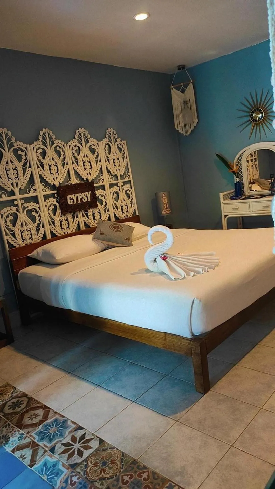 Bed in Baan sikhao Yanui