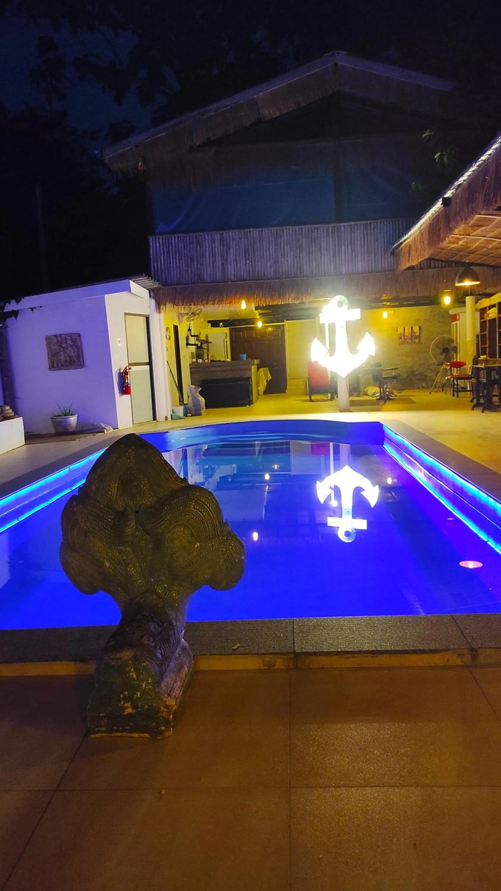 Pool view in Baan sikhao Yanui