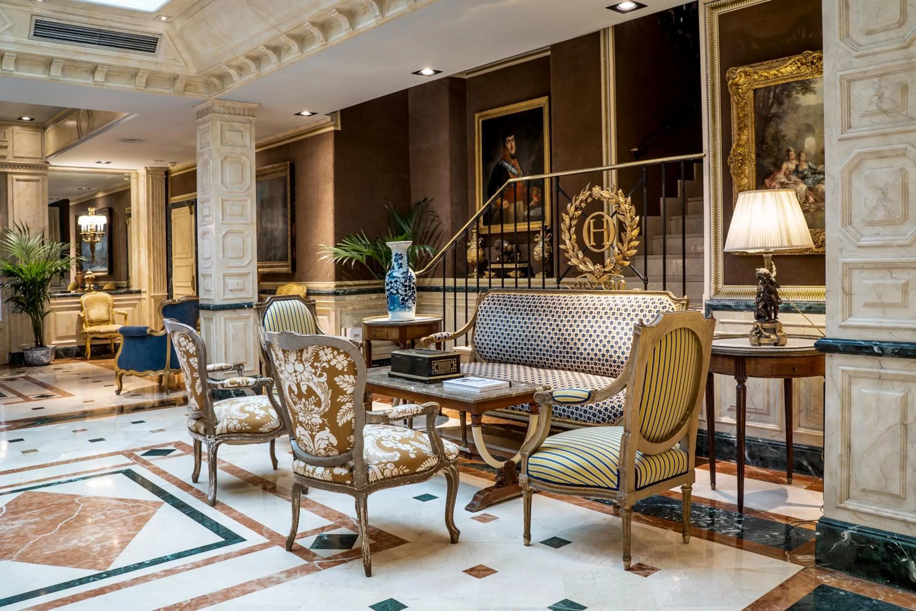 Lobby or reception in Relais & Châteaux Hotel Orfila