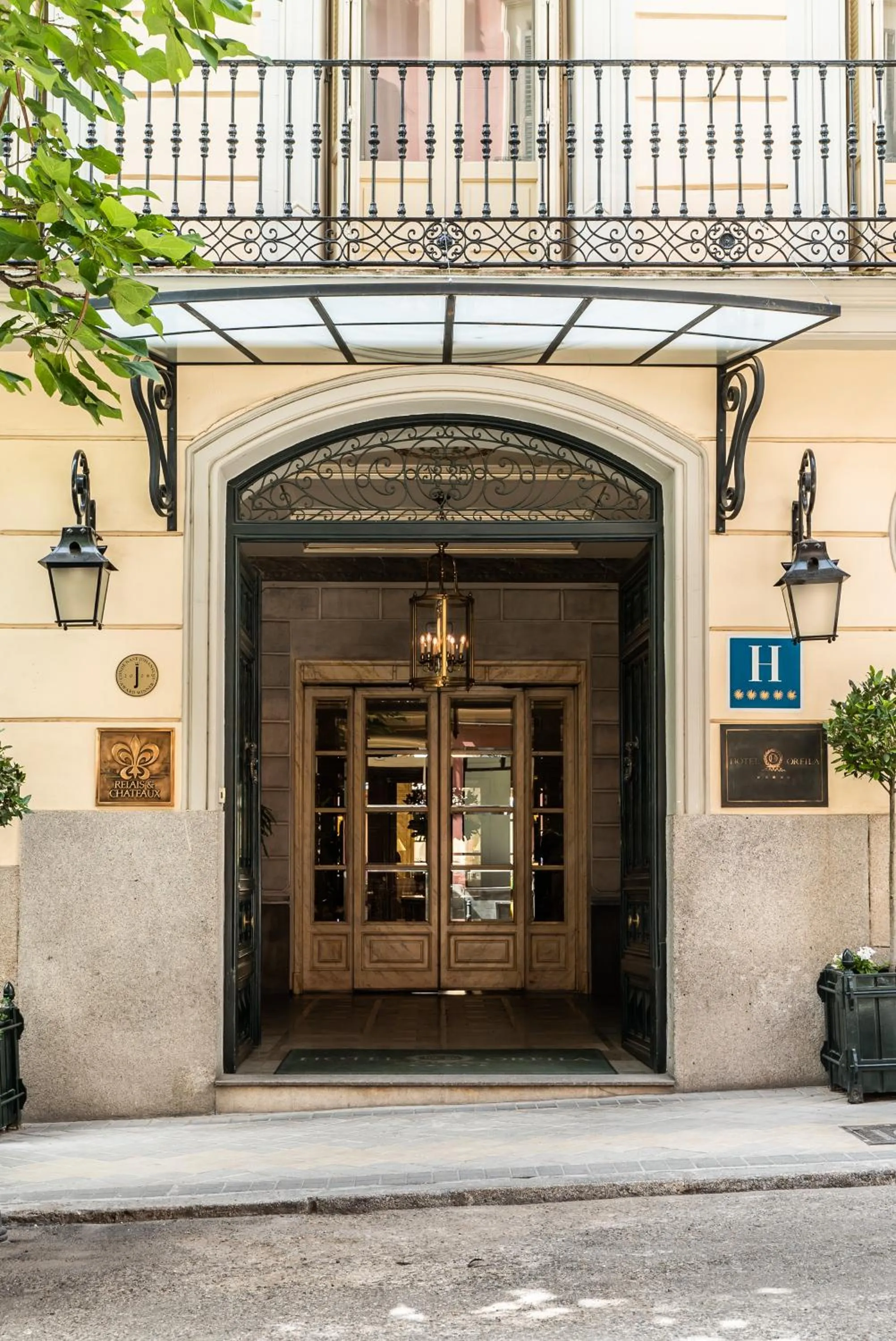 Facade/entrance in Relais & Châteaux Hotel Orfila
