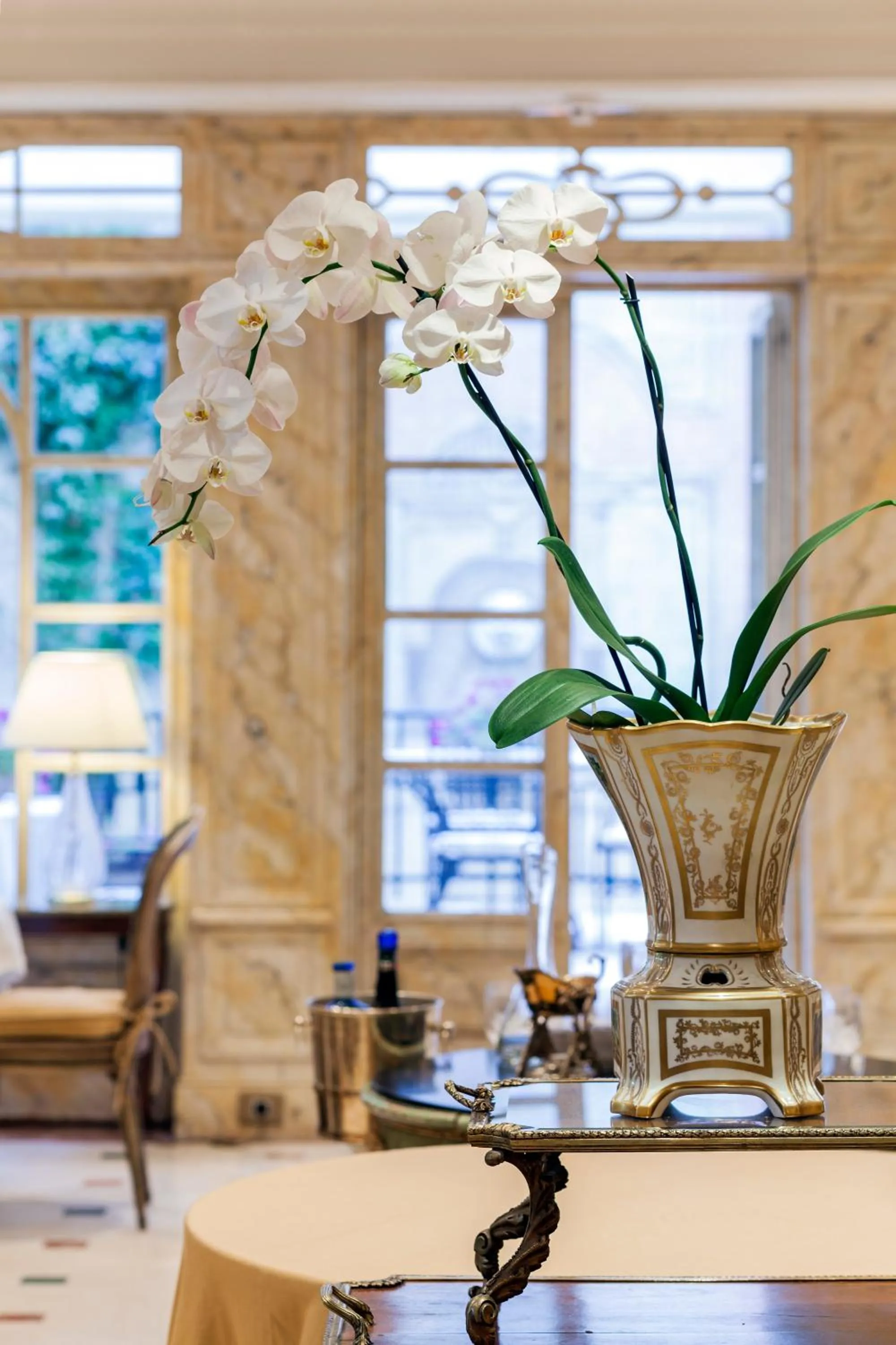 Living room in Relais & Châteaux Hotel Orfila