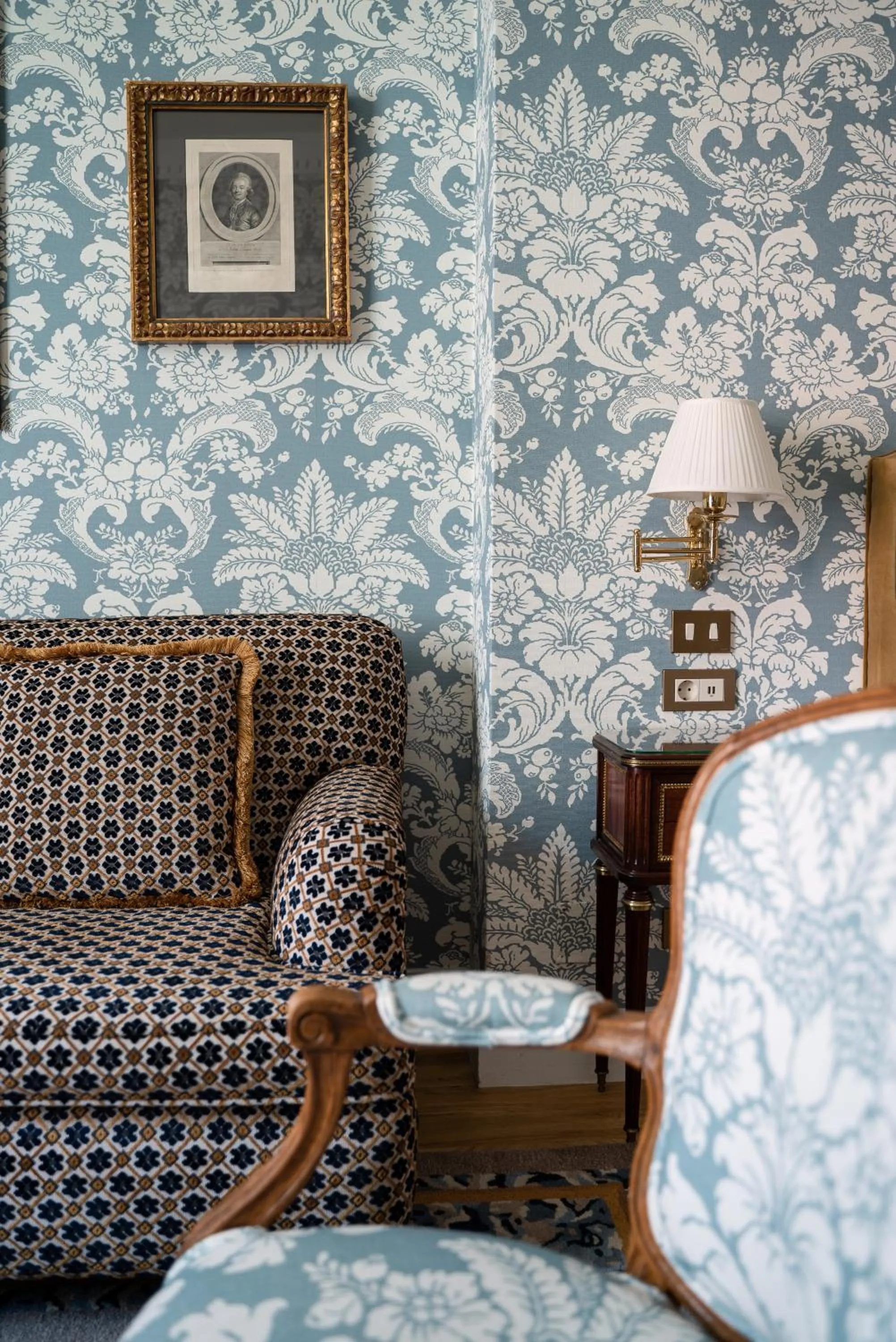 Decorative detail in Relais & Châteaux Hotel Orfila