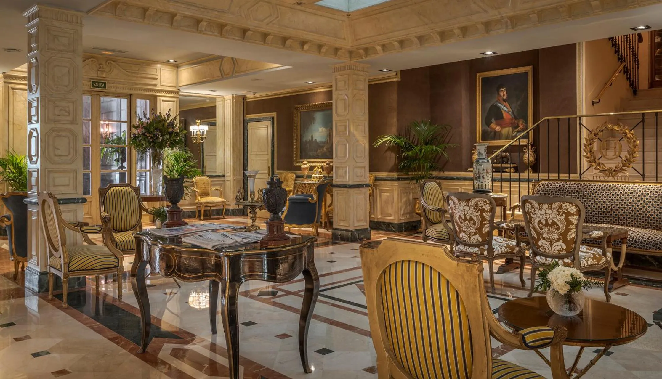 Lobby or reception in Relais & Châteaux Hotel Orfila