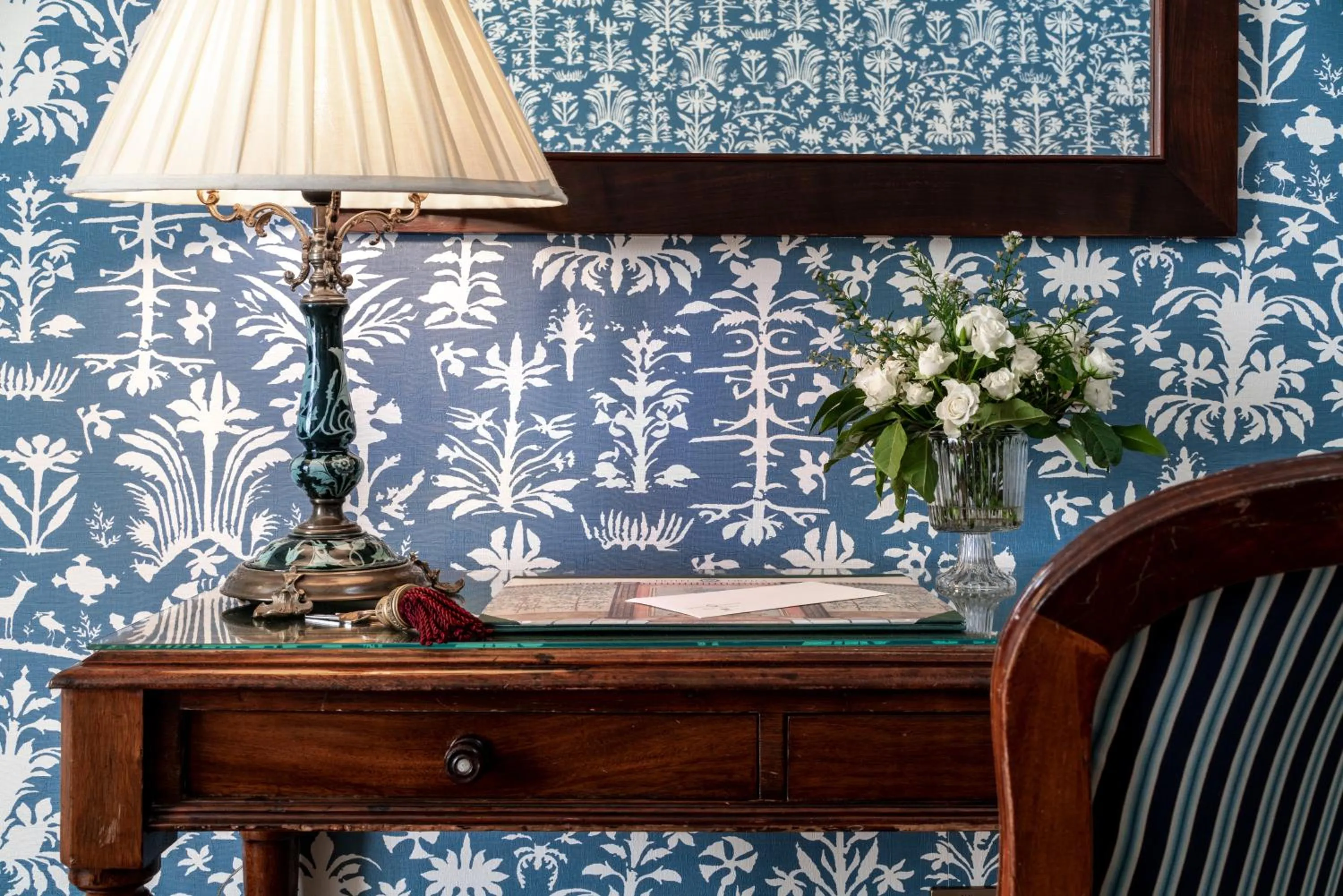 Decorative detail in Relais & Châteaux Hotel Orfila