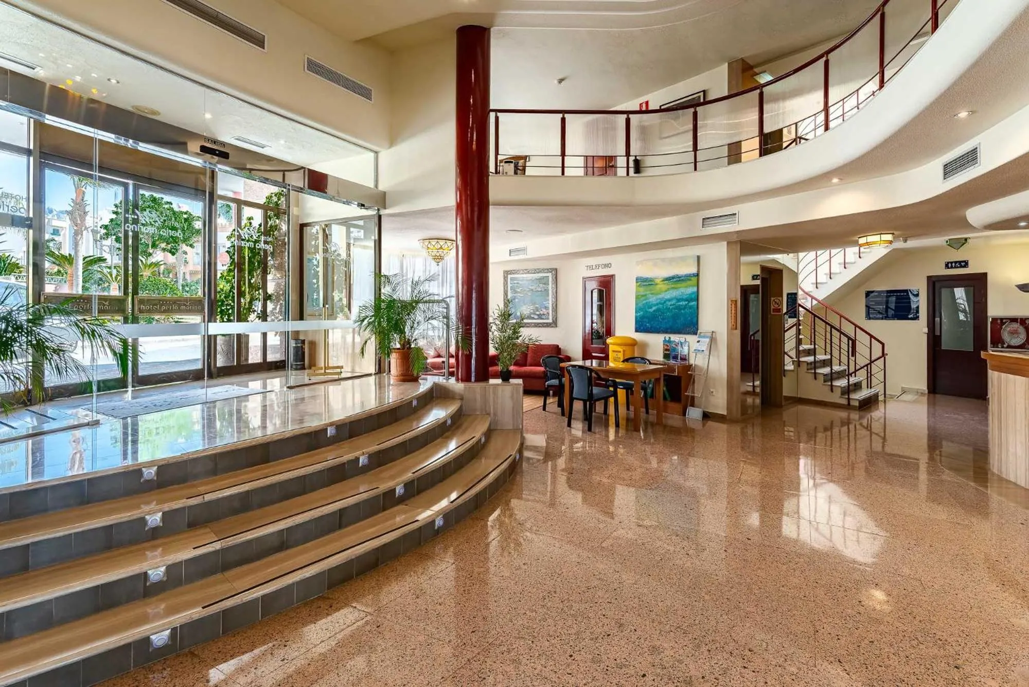 Lobby or reception in Perla Marina