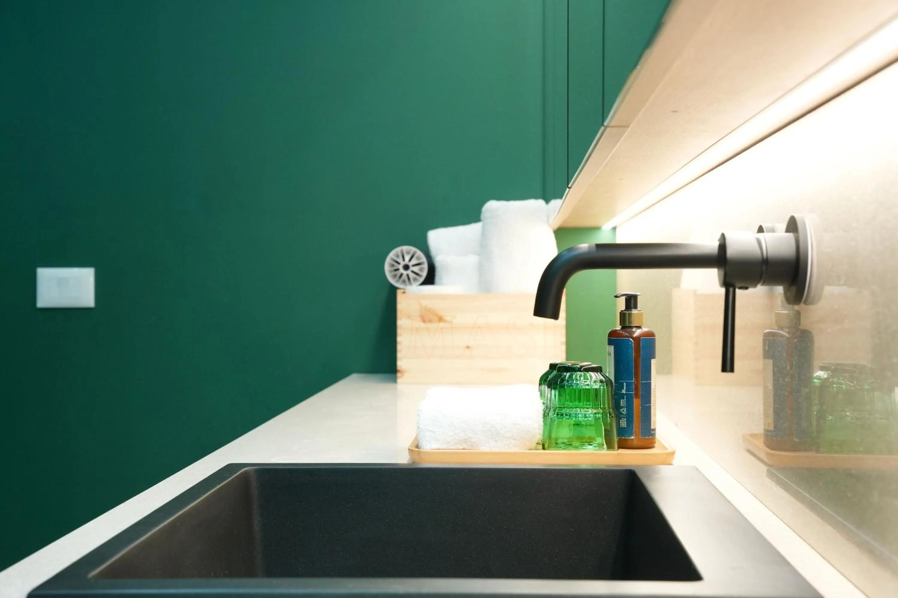 Bathroom in Ambassador Skyline Apartments