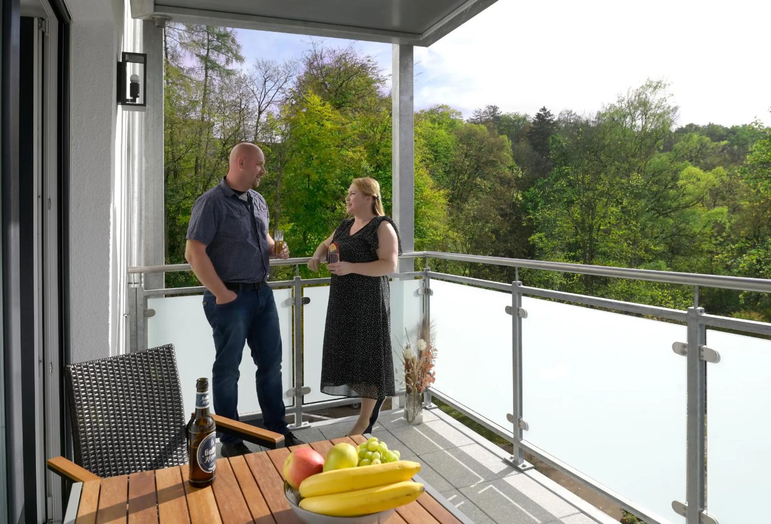 Balcony/Terrace in Gandersheimer Boardinghouse