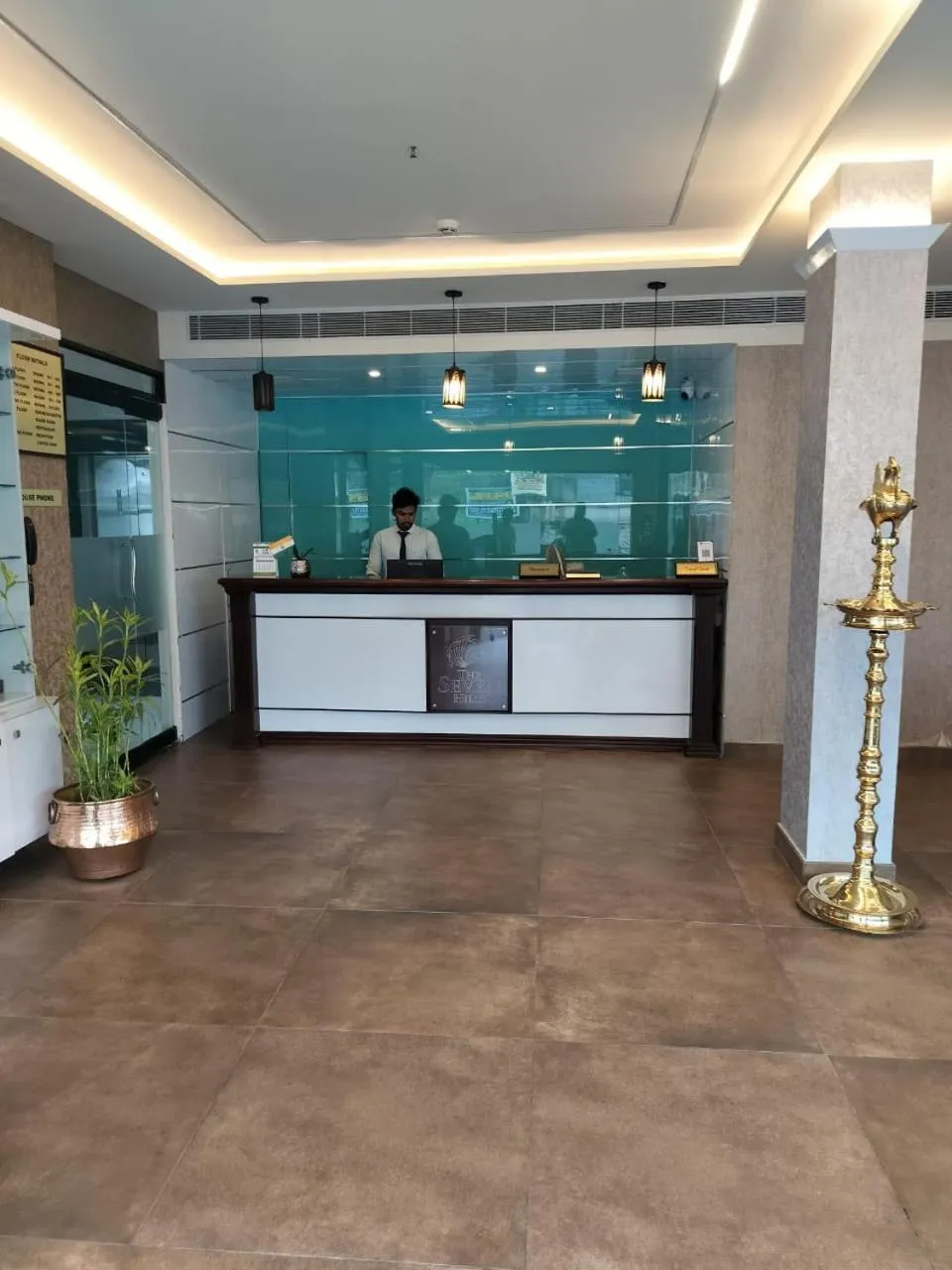 Lobby or reception in Hotel Seven Hills