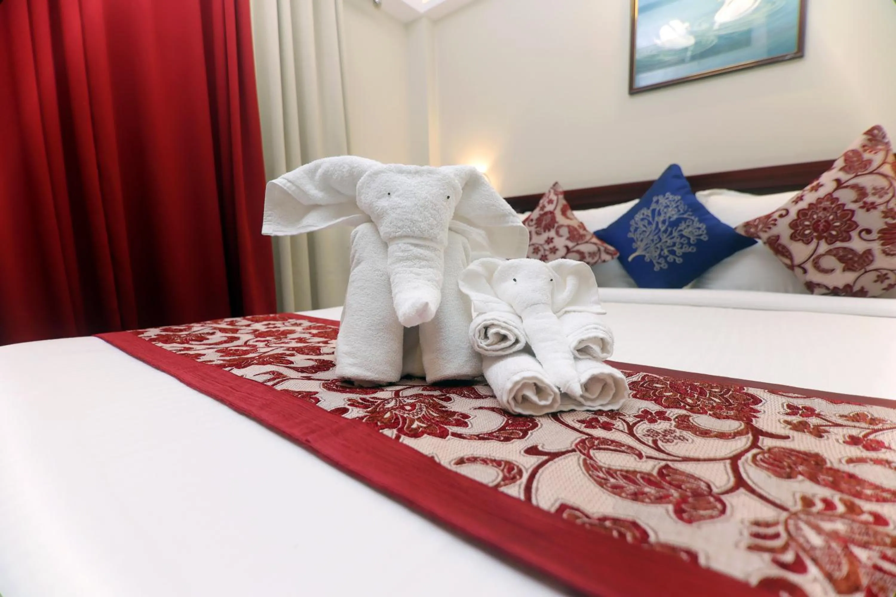 Bed in Hotel Seven Hills